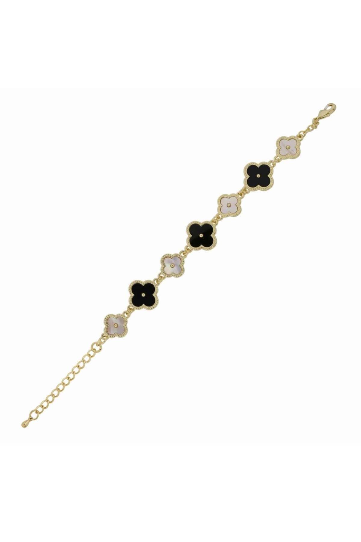 Steel Fashion İstanbul Yonca Bileklik Altın 14k