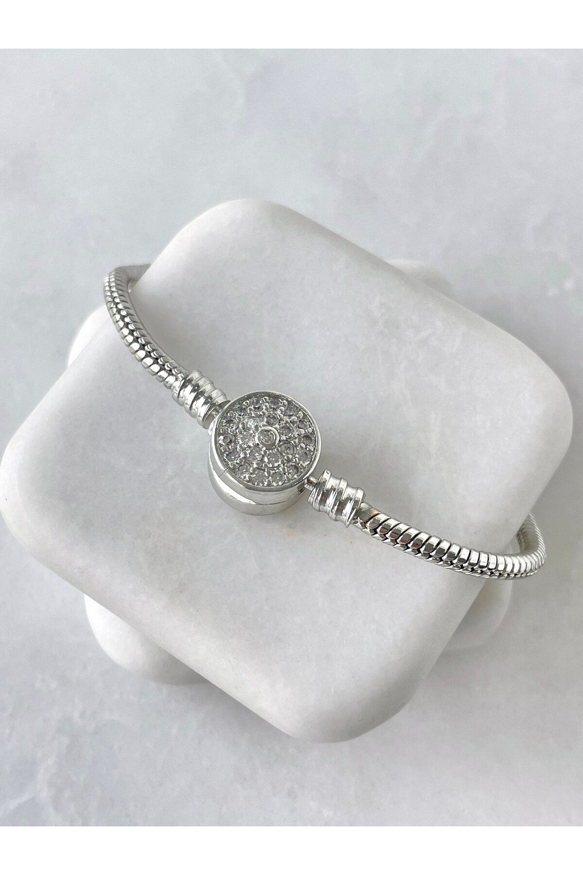 Çelik Birebir Marka Model Charm Çelik Bileklik