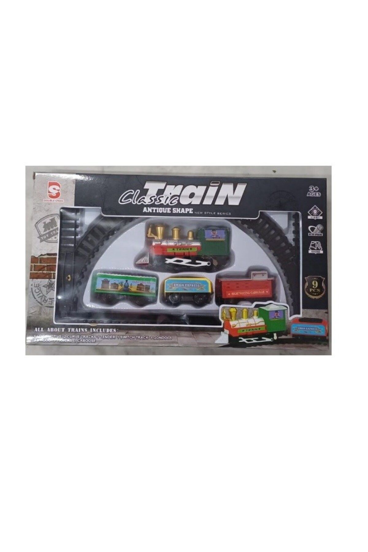 Seher 9 Parça Mini Pilli Tren Seti 2333