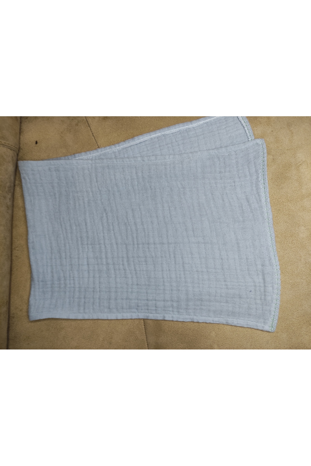 Home %100 Organik Pamuklu 3 Adet 4 Kat Müslin Omuz Emzirme Örtüsü Ağız Mendili 65x24 cm fotoğrafı 5 (önizleme)