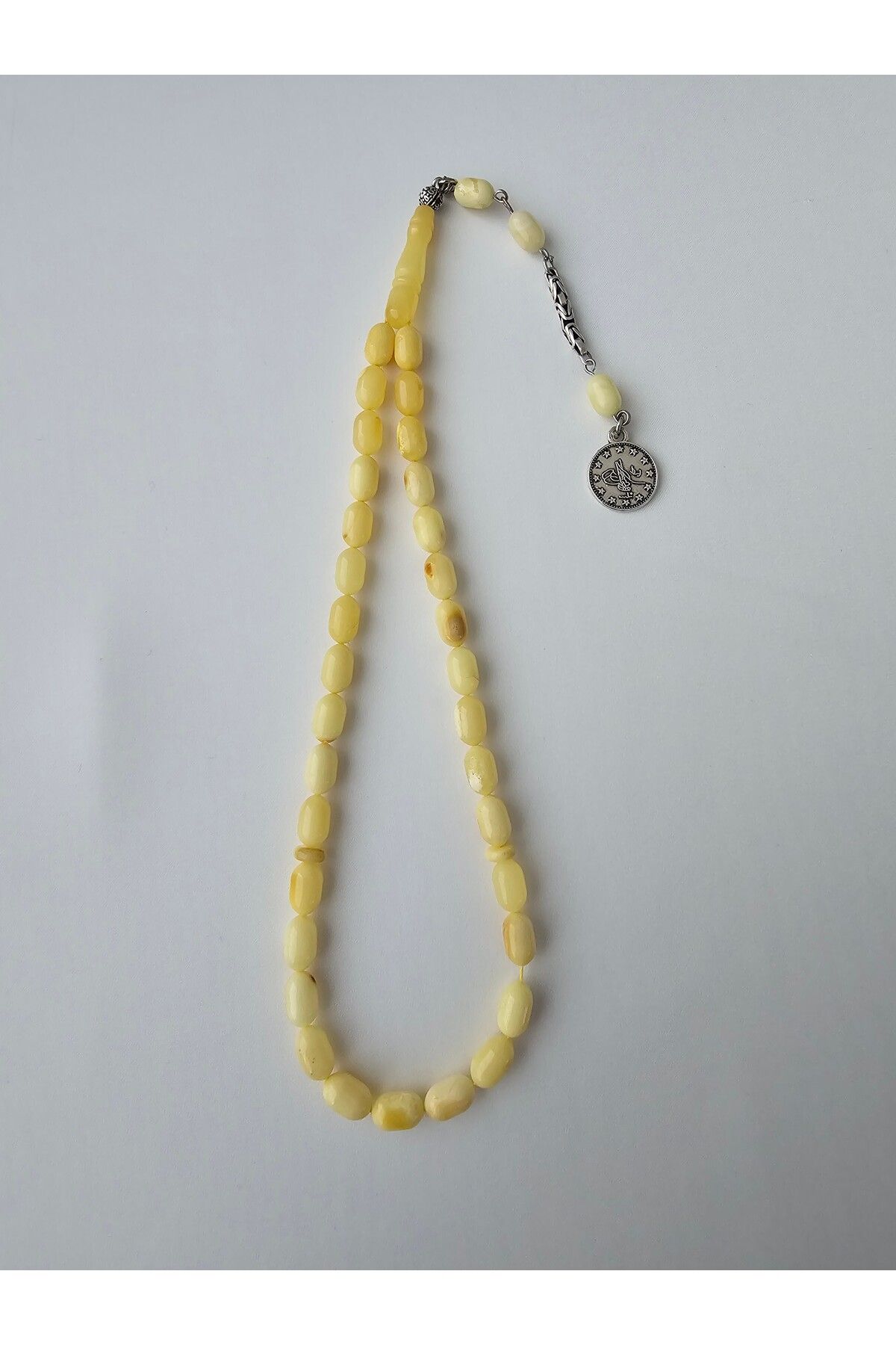 Zivazer Store Doğal damla kehribar 33'lük kapsül kesim kraliçe damla kehribar fosilli 9x5,5mm