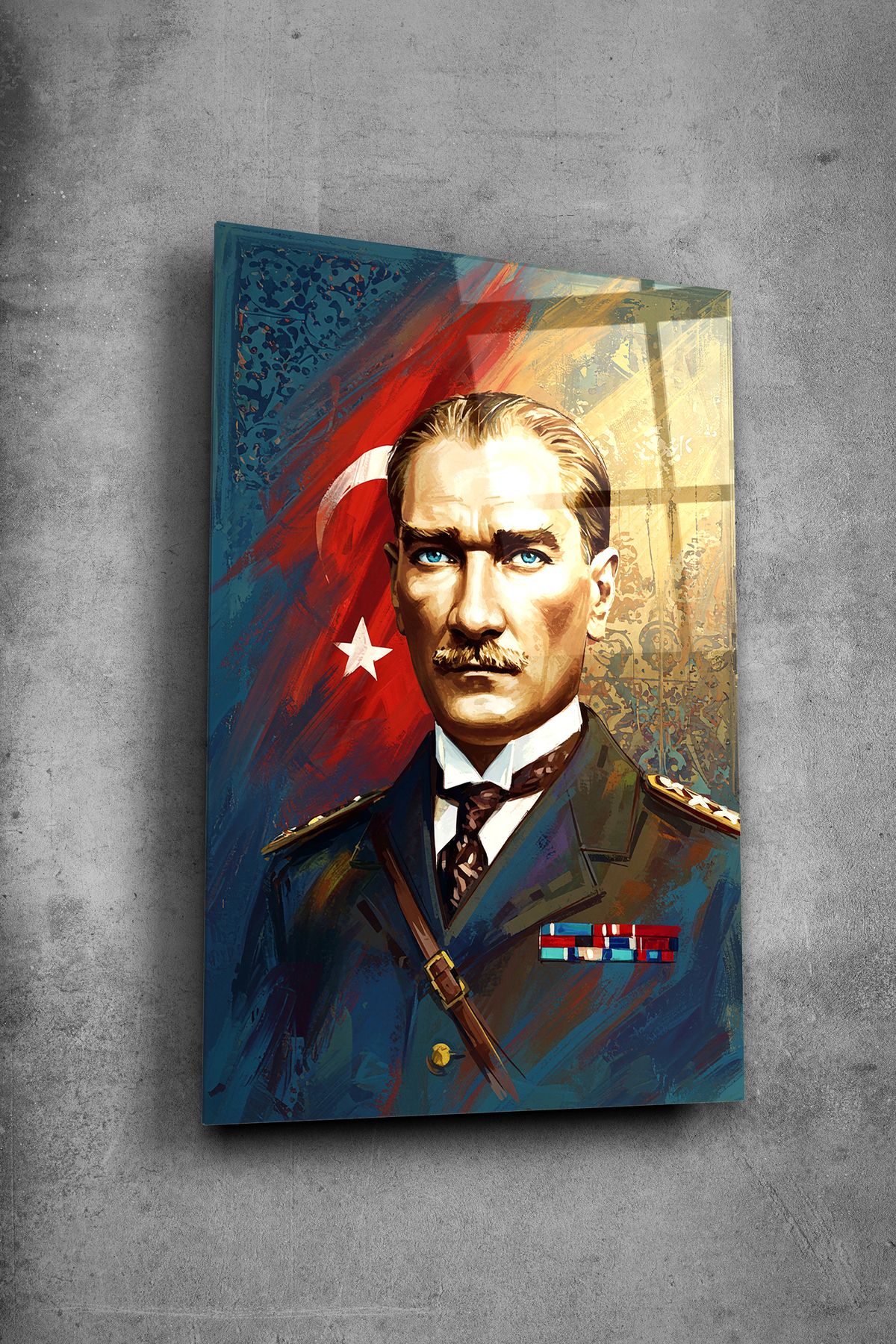 Alcor Atatürk Yapay Zeka Cam Tablo