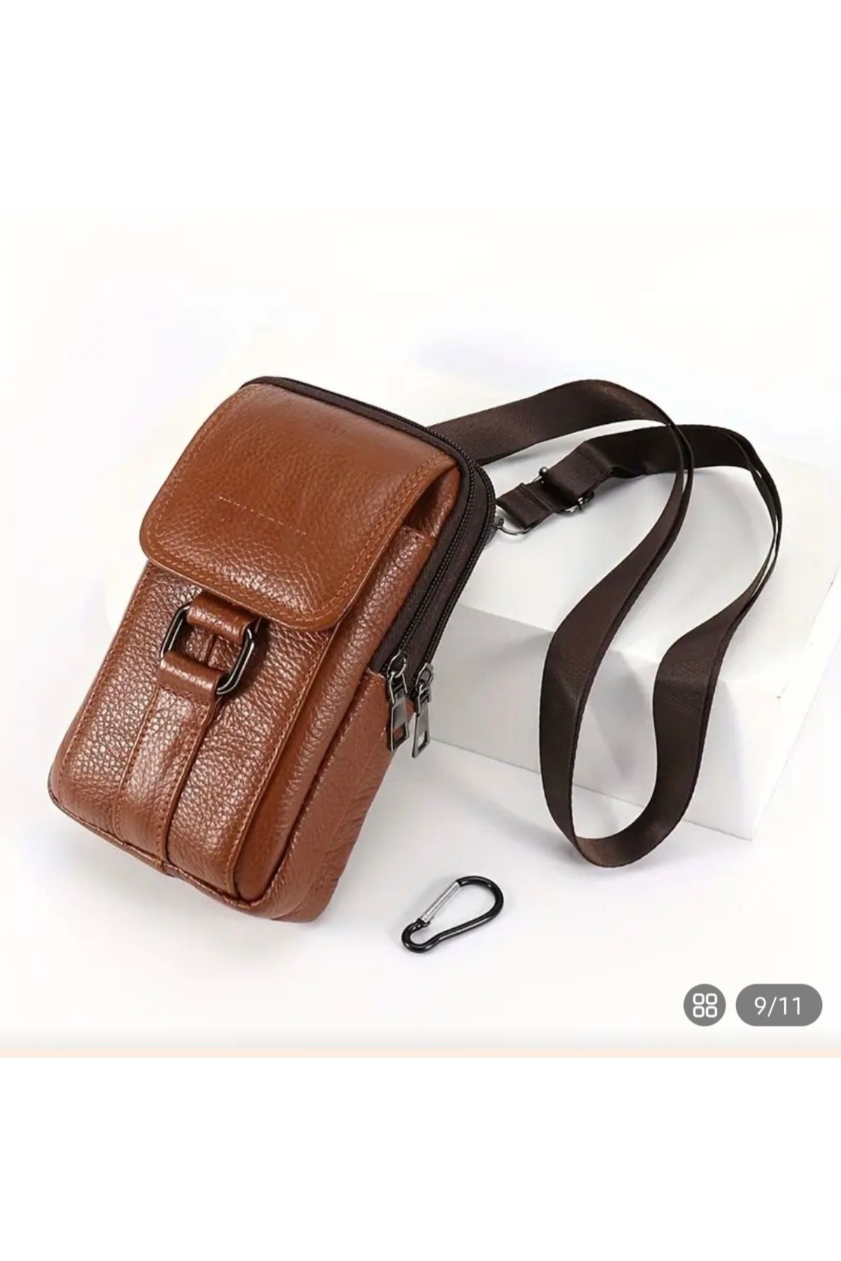 Echer 1 Adet Erkekler Için Basit Moda Bel Çantası,