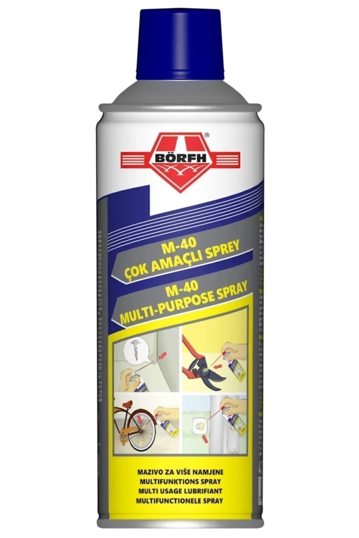 Börfh ÇOK AMAÇLI SPREY | PAS SÖKÜCÜ YAĞLAYICI GENEL TEMİZLİK SPREYİ 150 ML