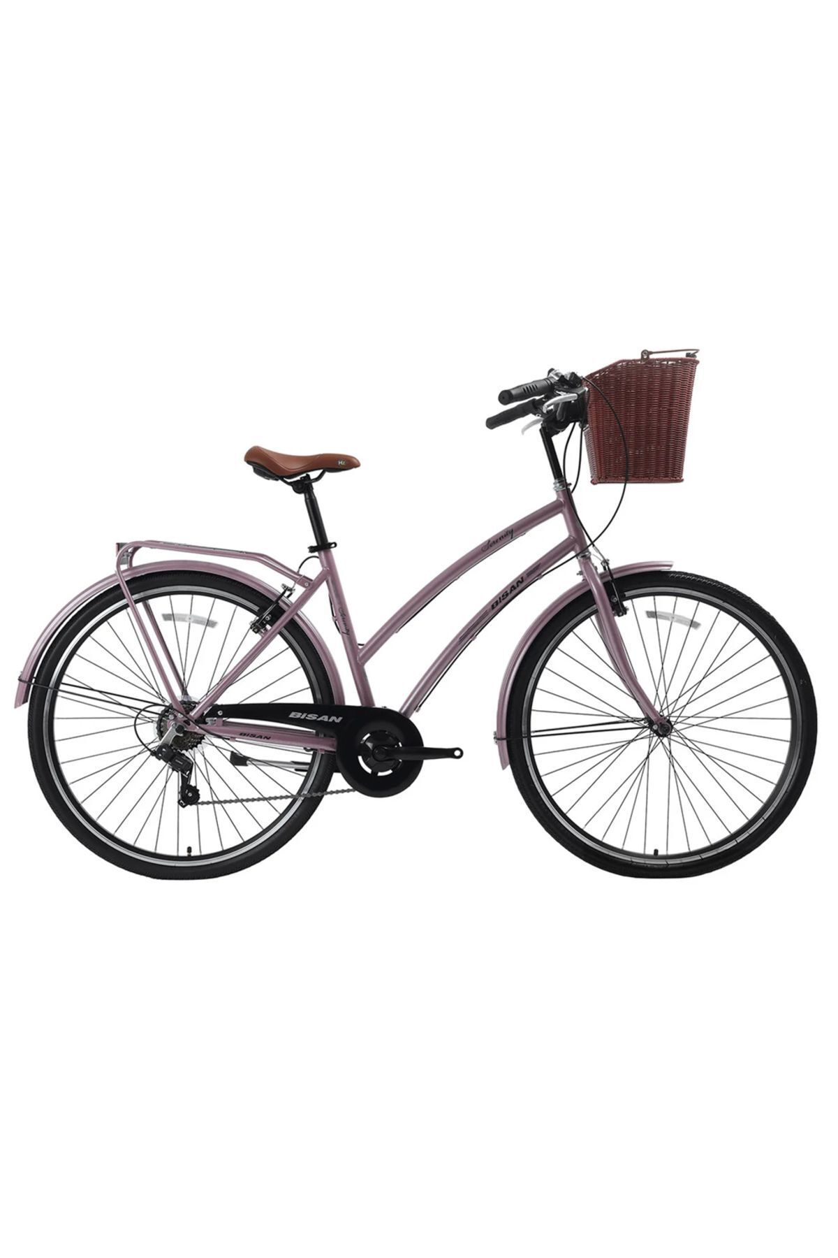 SerenityHaven Serenity S 28 Jant 7 Vites 48 Cm Kadro Şehir Bisikleti - Pudra Pembe