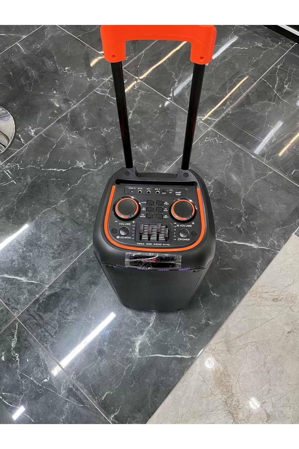 lucek cases NDR-1098 Taşınabilir Büyük Boy Ses Sistemi Bluetooth