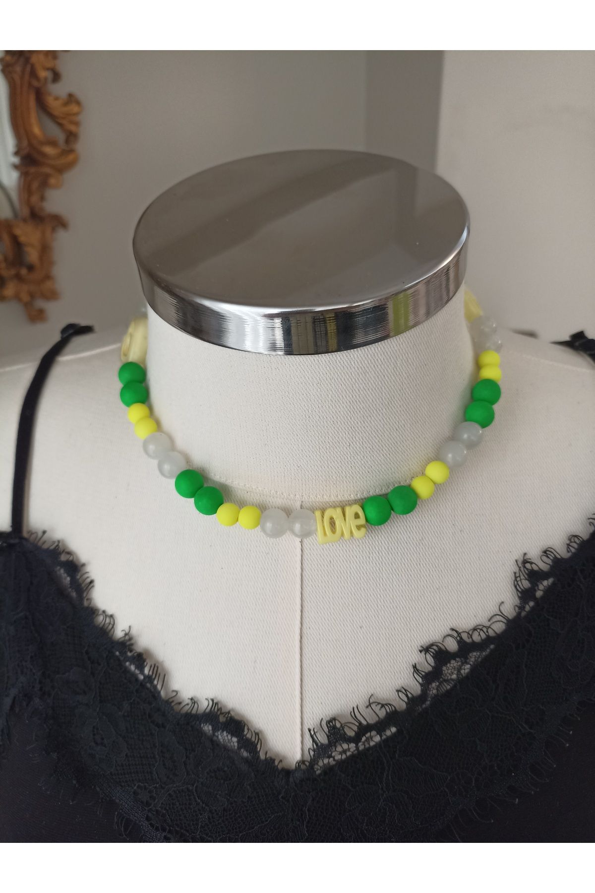 ida design store El Yapımı Boncuk Kolye