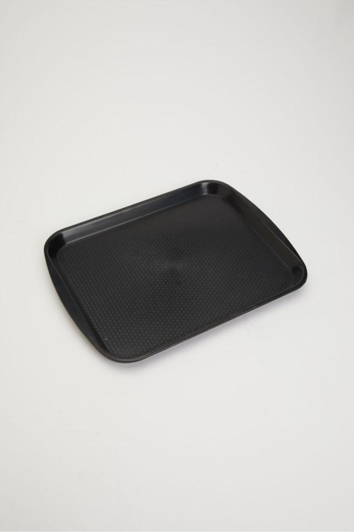 MAM PLASTİK 50 adet Servis Tepsi Çay Servis Fast Food Servis Sunum Tepsisi 27X36 cm ABS Tepsi Büfe Restoran Kafe