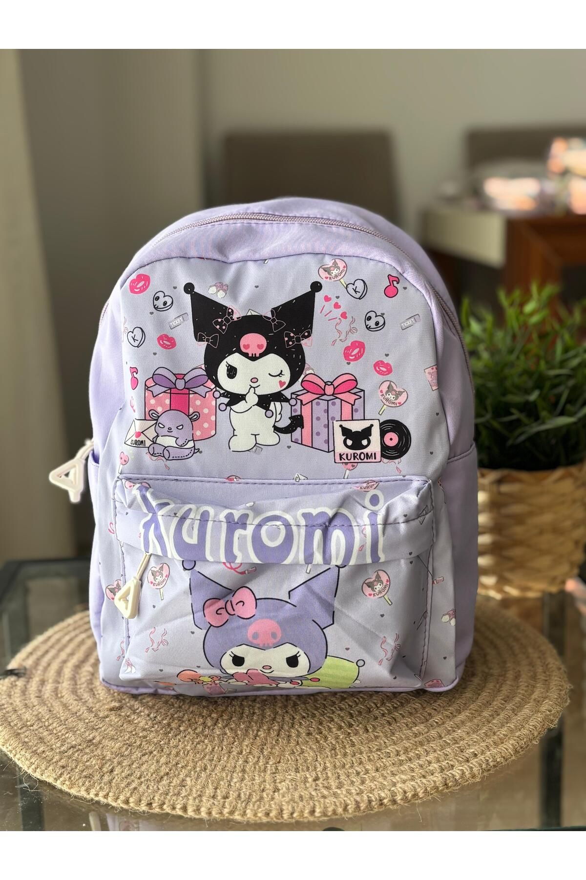 SANRIO Kuromi kız çocuk sırt çantası anaokulu çantası