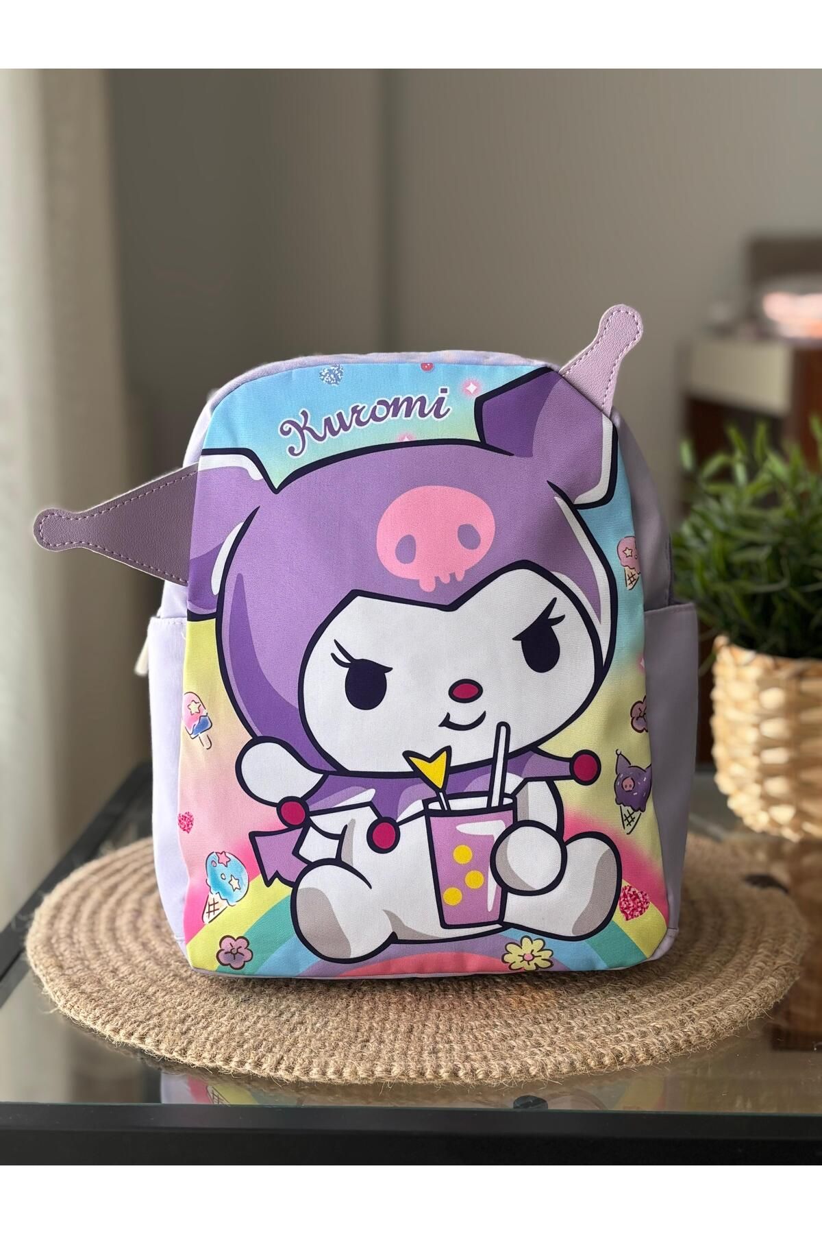 SANRIO Kuromi kız çocuk sırt çantası anaokulu çantası