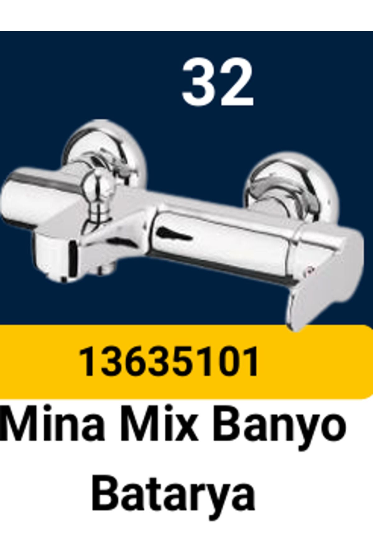 LATES Mina Mix Banyo Batarya