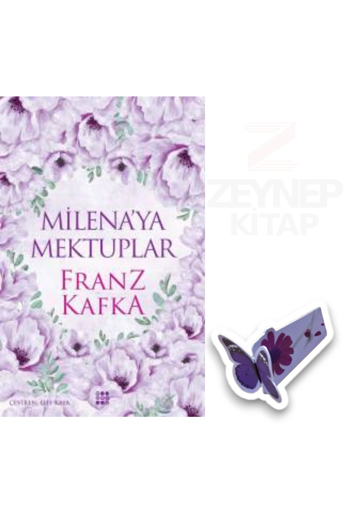 Dokuz Yayınları Milena'ya Mektuplar - Franz Kafka(Özel Tasarım Kelebek Ayraç Hediye)