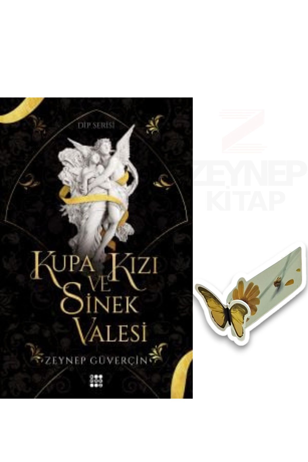 Dokuz Yayınları Kupa Kızı ve Sinek Valesi-Zeynep Güverçin(Özel Tasarım Kelebek Ayraç Hediye)