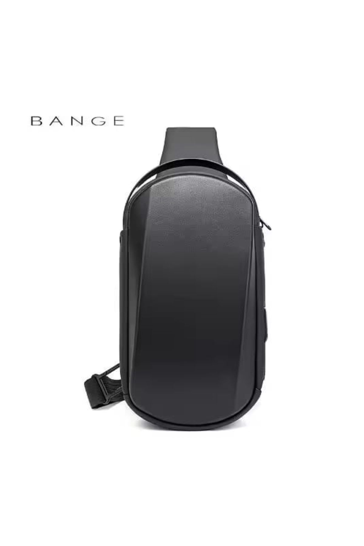 Newish Polo-Newish Polo Cross Shell Backpack - Body Bag with Single Back Strap USB and Headphone Output - Uziko 2406 6