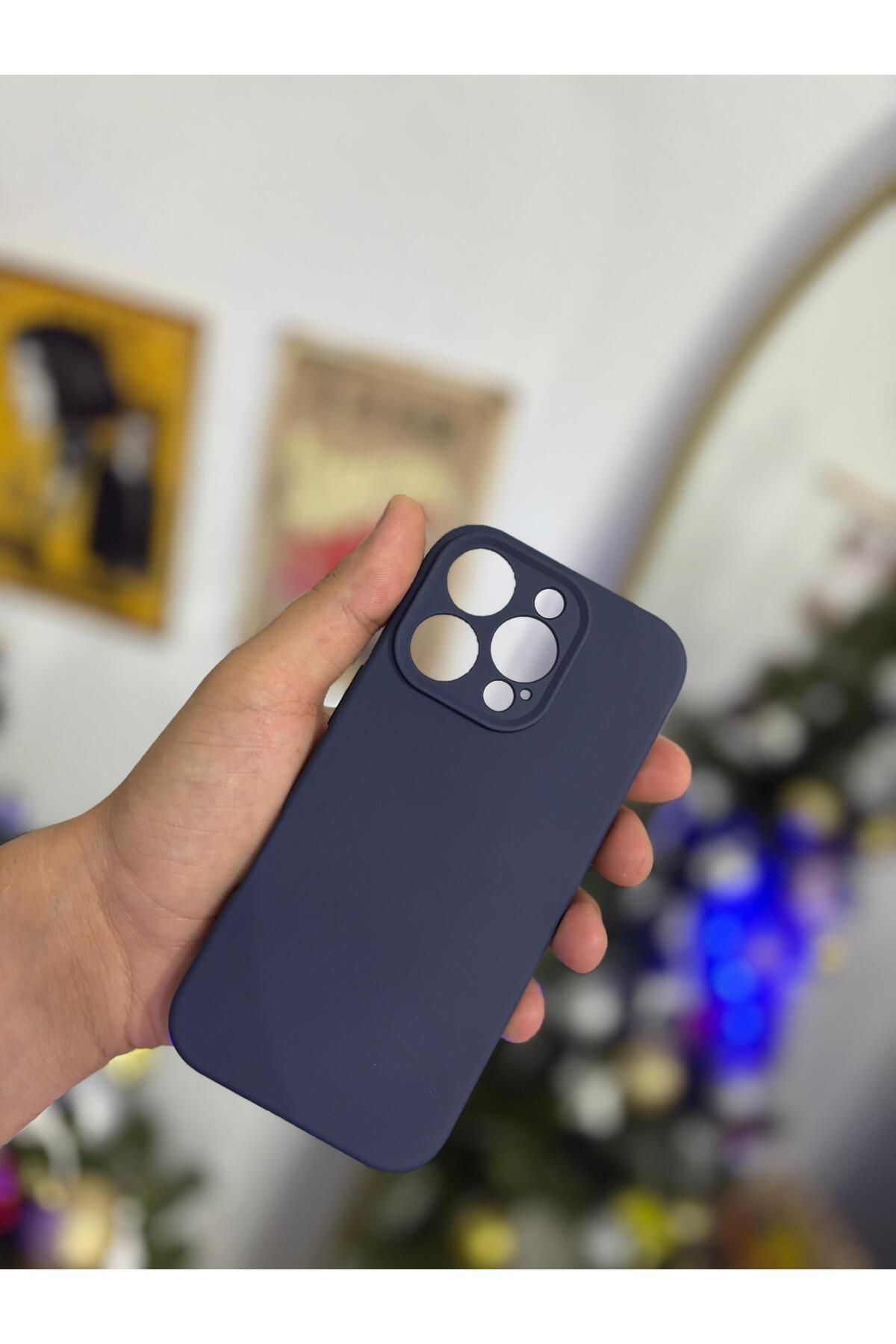 Kilif365 iPhone Uyumlu 16 Pro Kadife İç Astarlı Lansman Serisi Şık Telefon Kılıfı