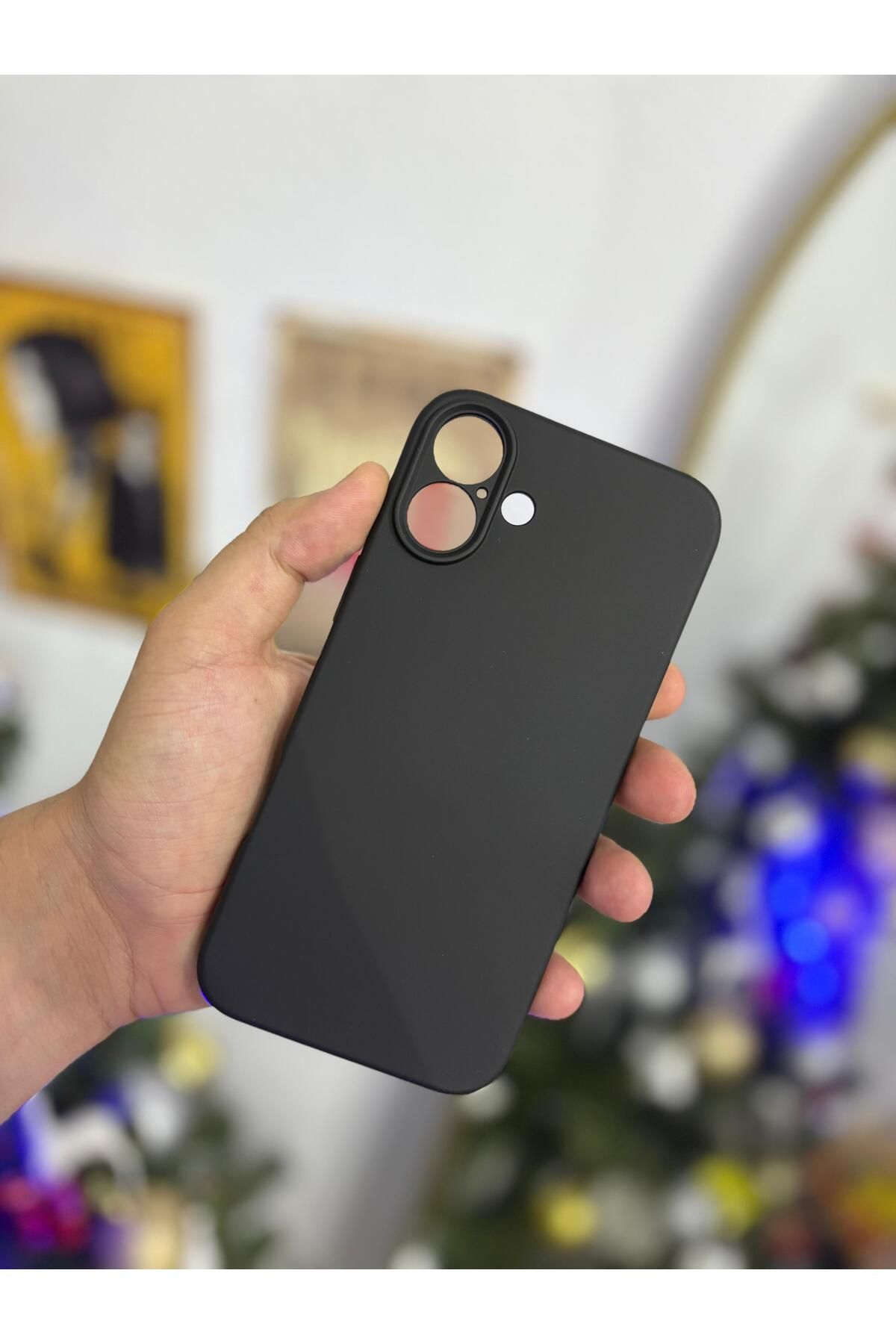 Kilif365 iPhone Uyumlu 16 Plus Kadife İç Astarlı Lansman Serisi Şık Telefon Kılıfı