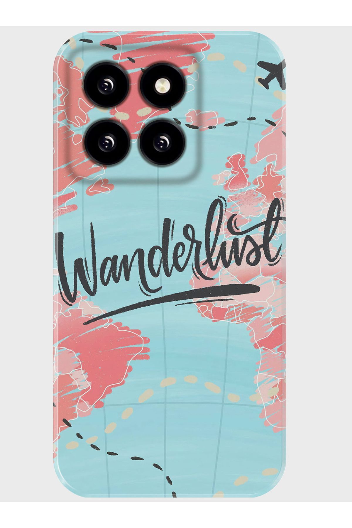 Activist Reeder S71 Kılıf Kamera Korumalı Baskılı Silikon Kapak - wanderlust