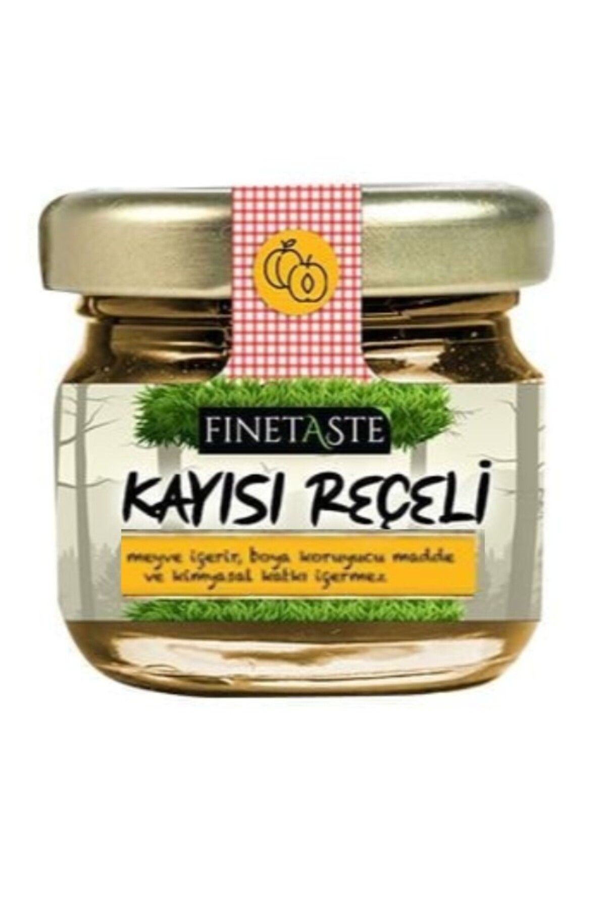 Fine Taste Kayısı Reçeli (%45 Meyve) 34 Gr X 6 Adet