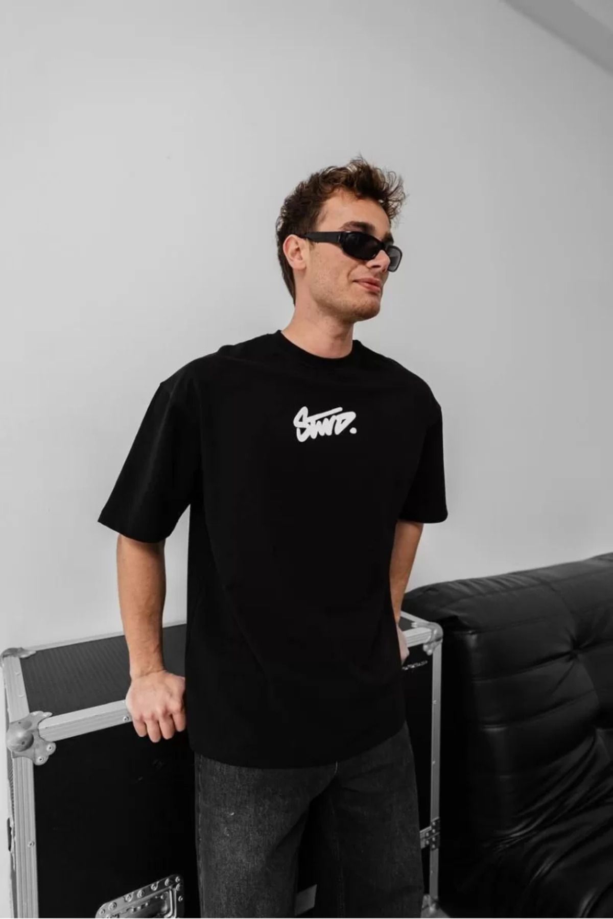 BBbutik STWD Baskılı Oversize T-shirt