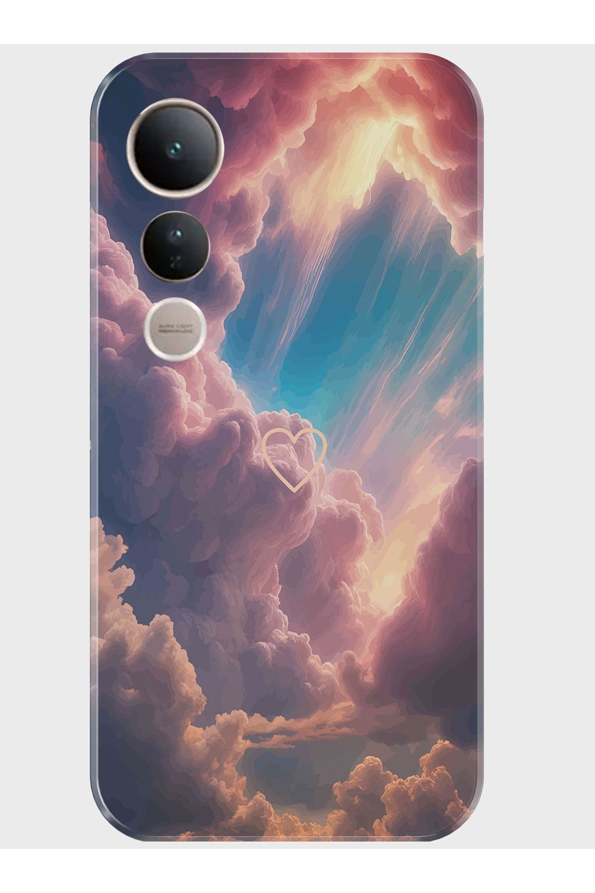 Activist Vivo V50 Lite Kılıf Kamera Korumalı Baskılı Silikon Kapak - cutecloud