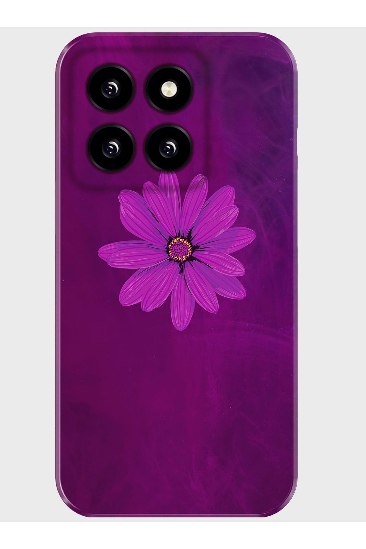 Activist Reeder S71 Kılıf Kamera Korumalı Baskılı Silikon Kapak - purplefloral