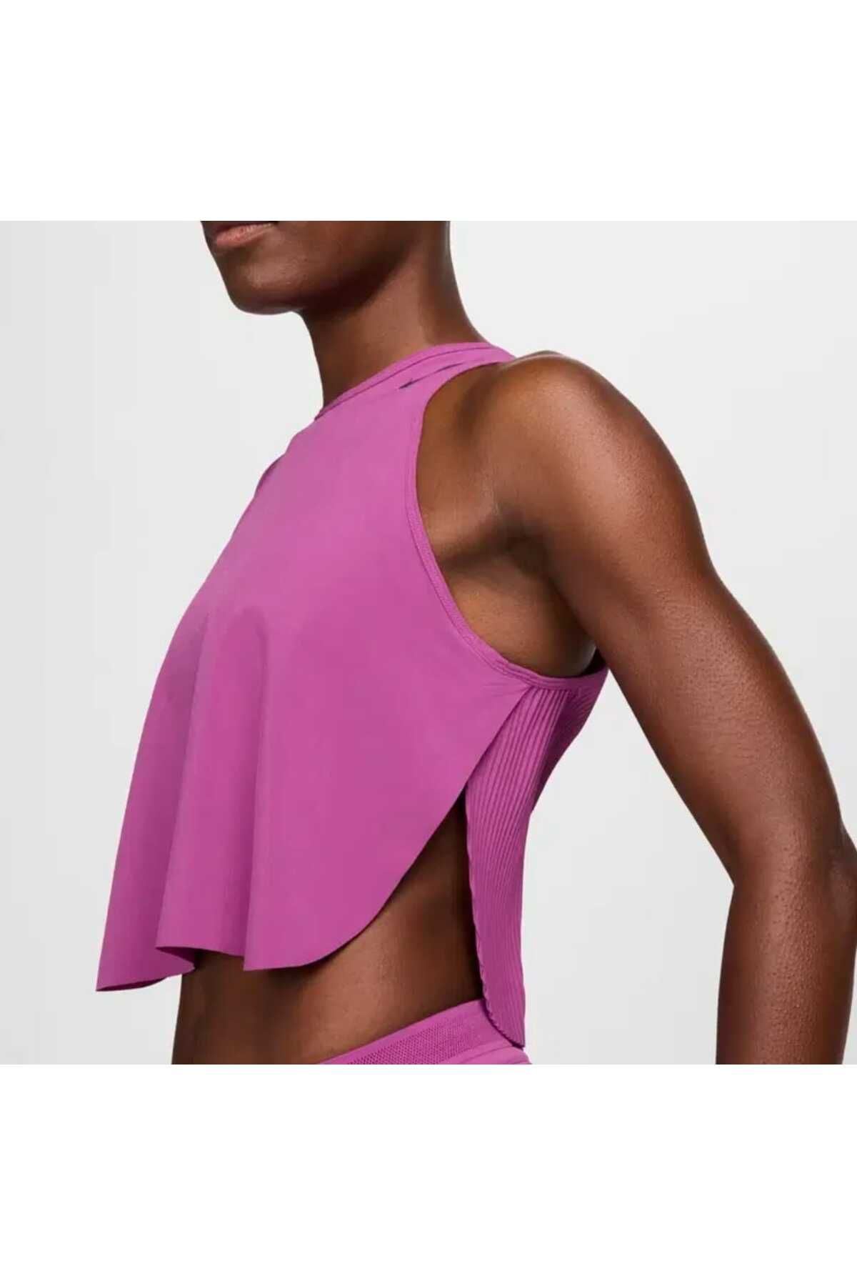 Nike AeroSwift Women's Dri-FIT ADV Cropped Running Tank atlet yakamoz spor