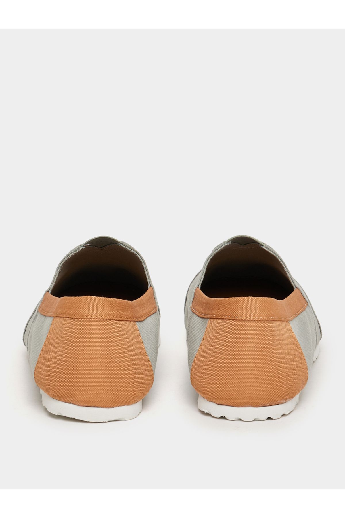 Styli-Contrast Trim Canvas Espadrille 4