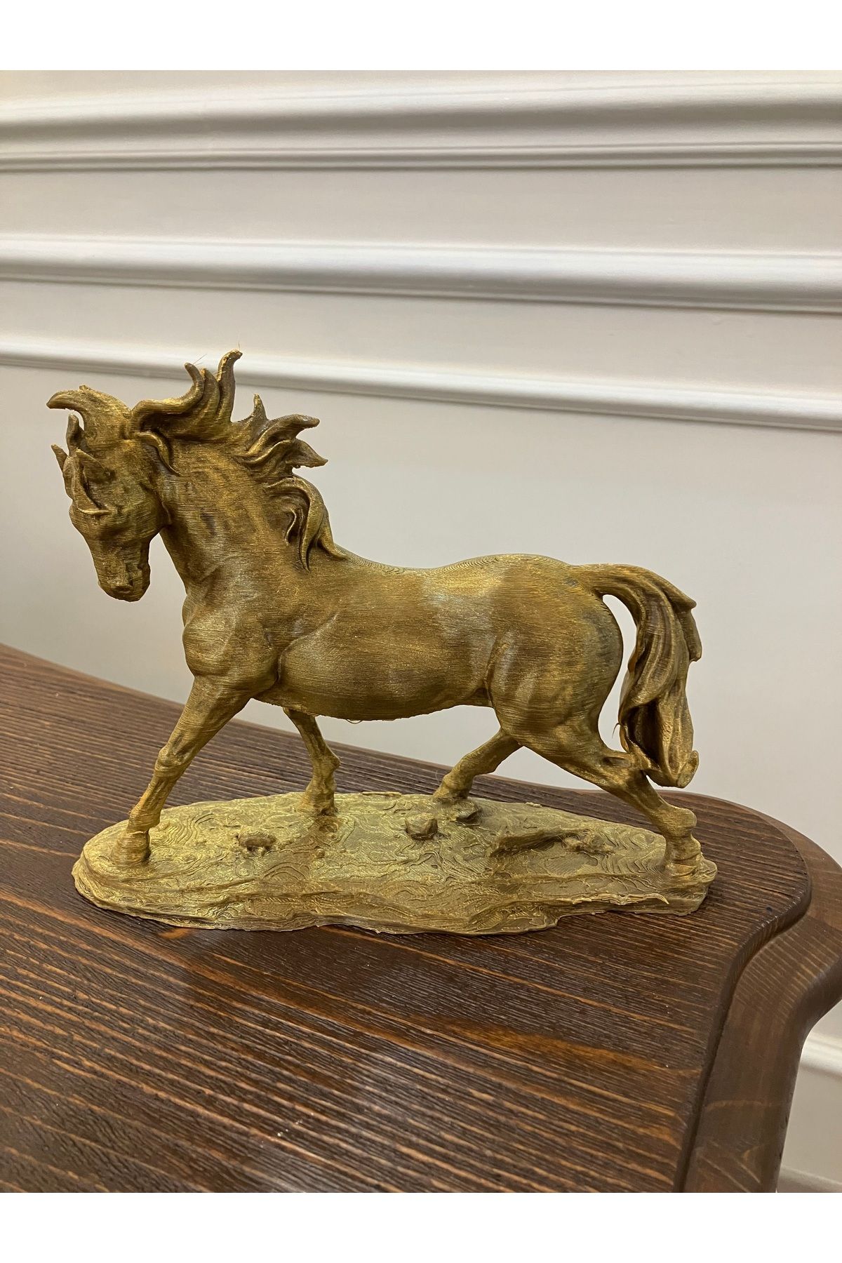 Home Eskitilmiş Gold 20 cm At Büstü