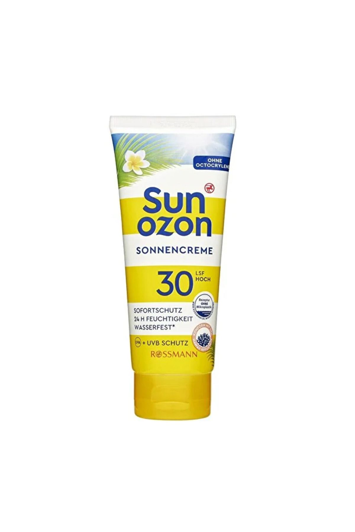 SunOzon Güneş Koruyucu Krem 30SPF - Hassas Cilt - 100 ml