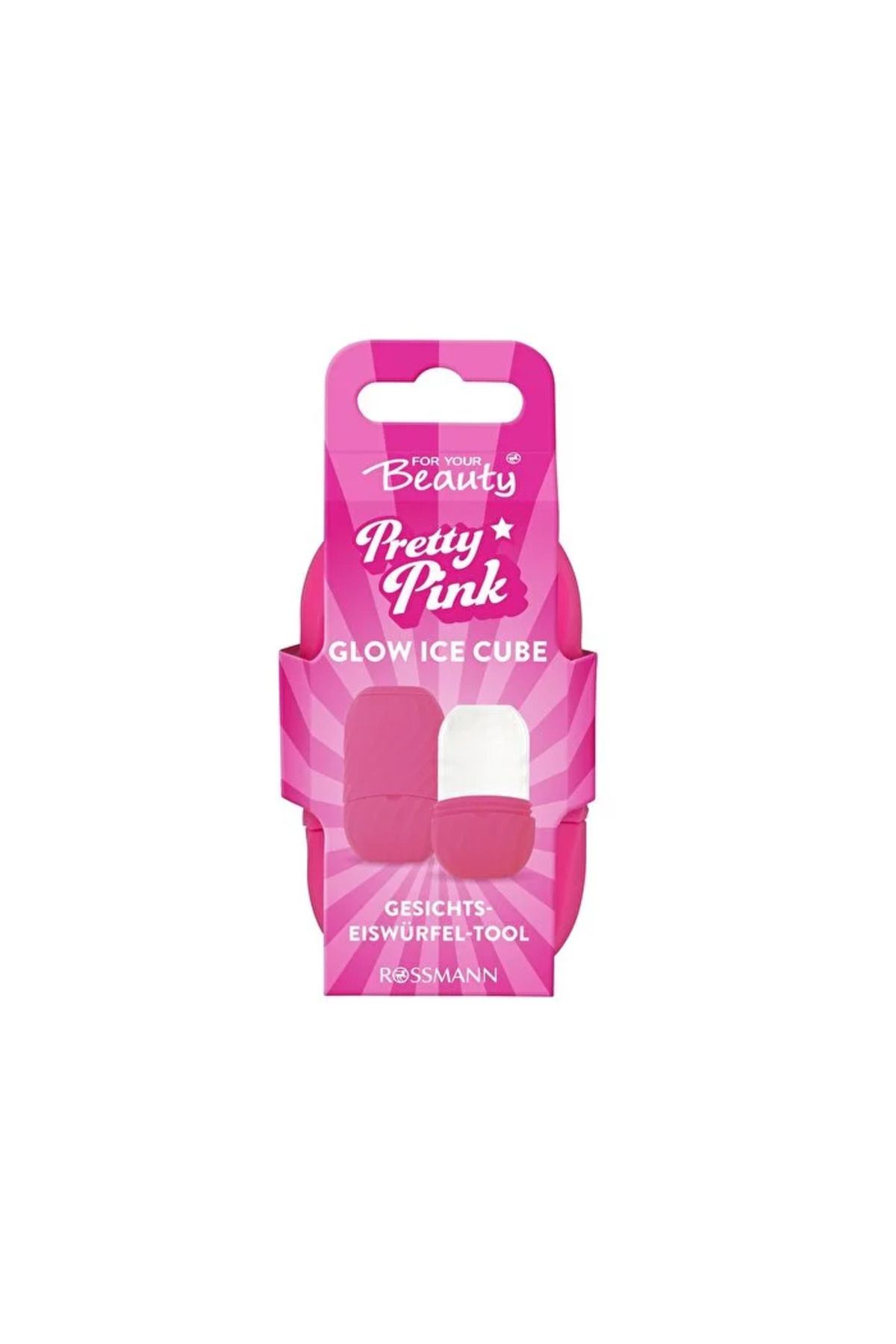 FOR YOUR BEAUTY Pretty Pink - Yüz Küpü Buz - 1 Adet