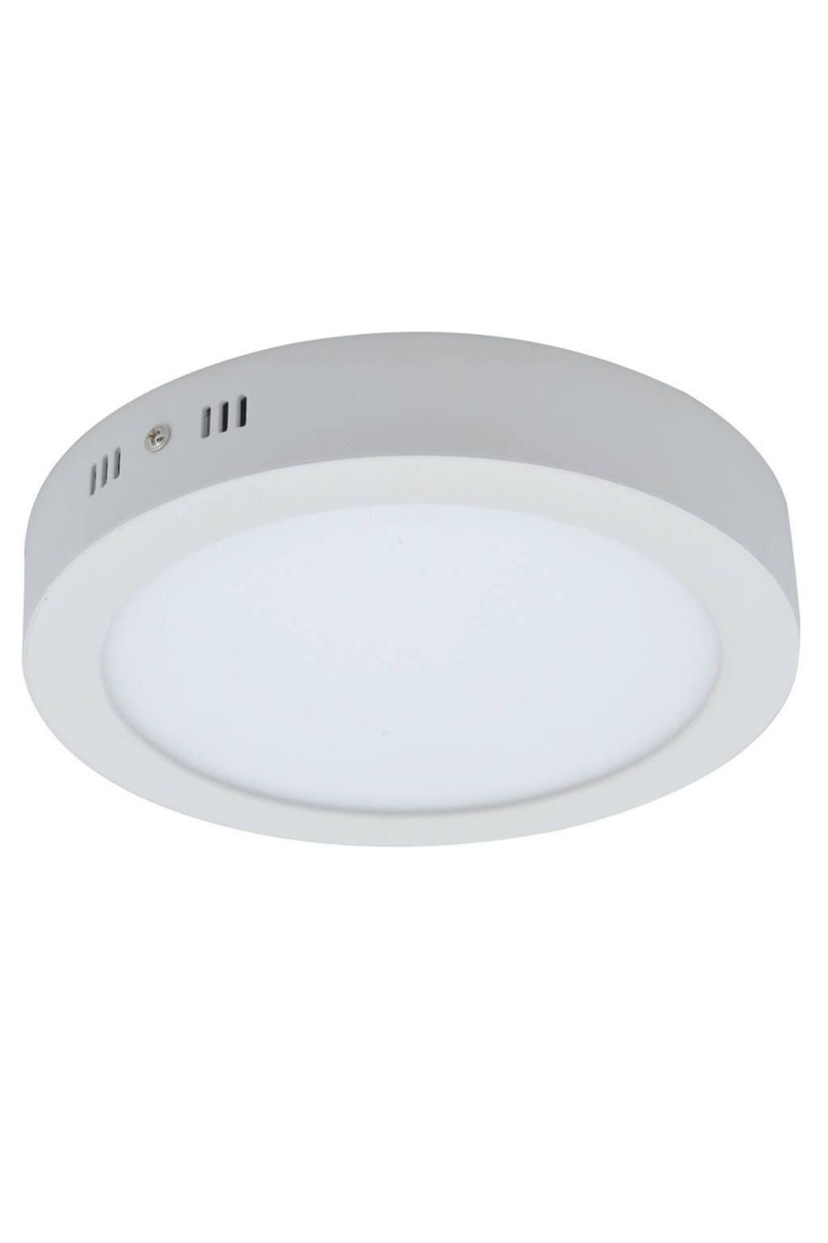Cata CT-5233 Panel LED Armatür Sıcak Beyaz Yuvarlak Sıva Altı Işık 18W metal kasa 3200k