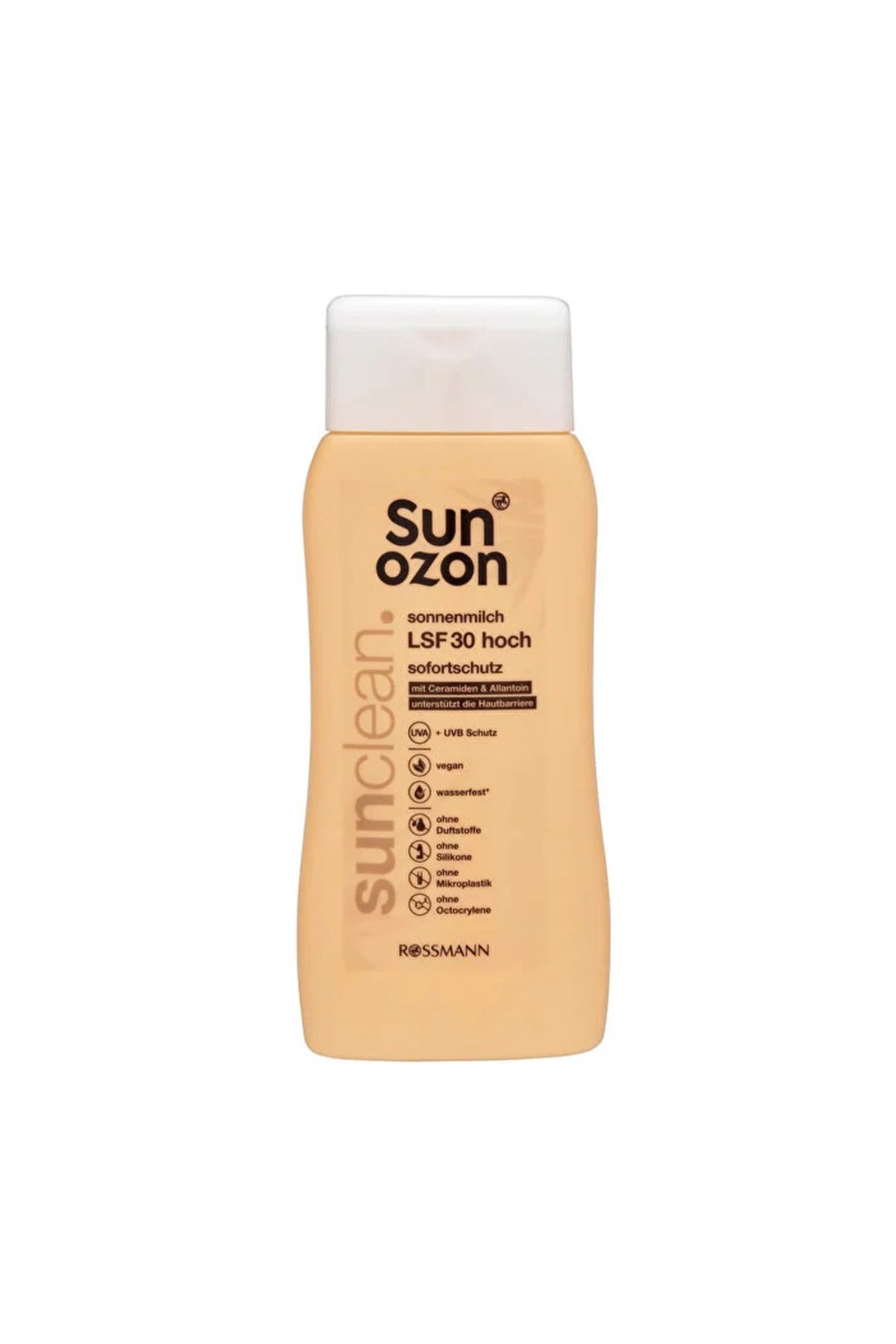 SunOzon Sunclean Güneş Sütü SPF 30 - - 200 ml