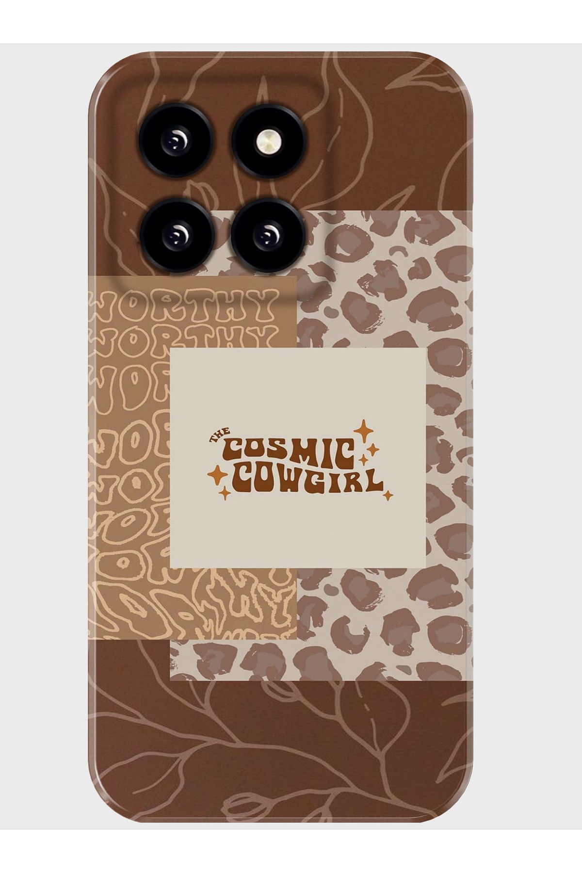 Activist Reeder S71 Kılıf Kamera Korumalı Baskılı Silikon Kapak - cowgirl