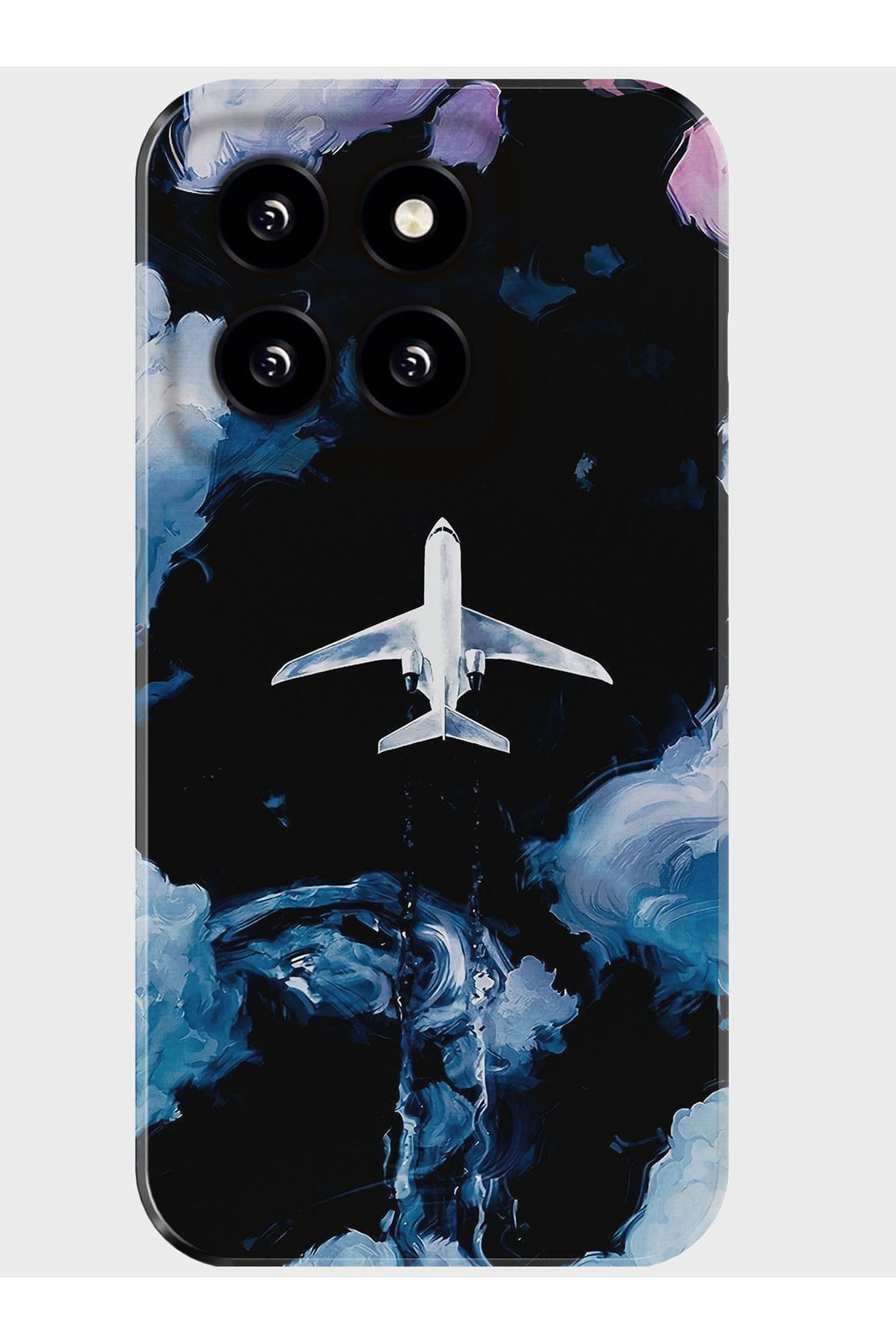 Activist Reeder S71 Kılıf Kamera Korumalı Baskılı Silikon Kapak - plane2