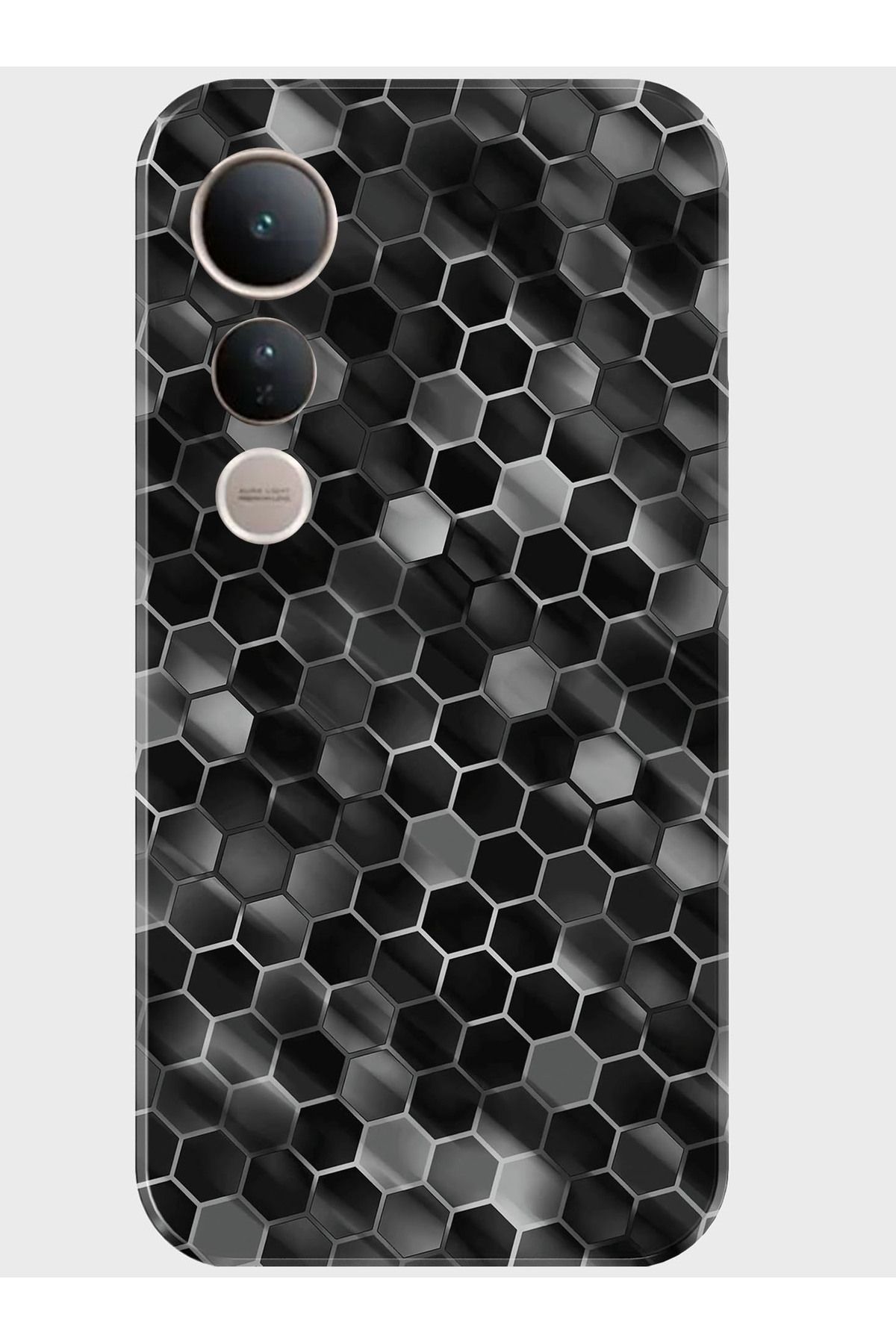 Activist Vivo V50 Lite Kılıf Kamera Korumalı Baskılı Silikon Kapak - petek
