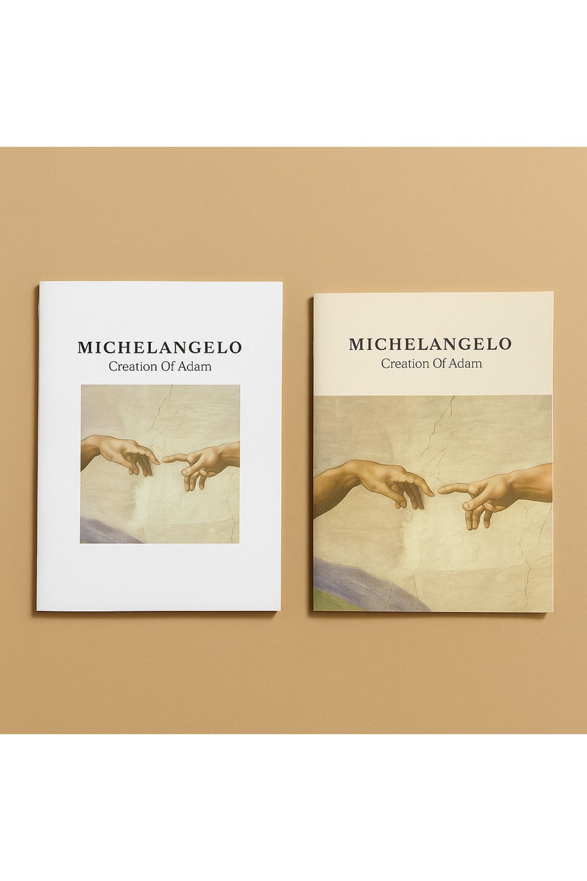 YLDZ Art Serisi - Michelangelo - 2 Defter 1 Arada