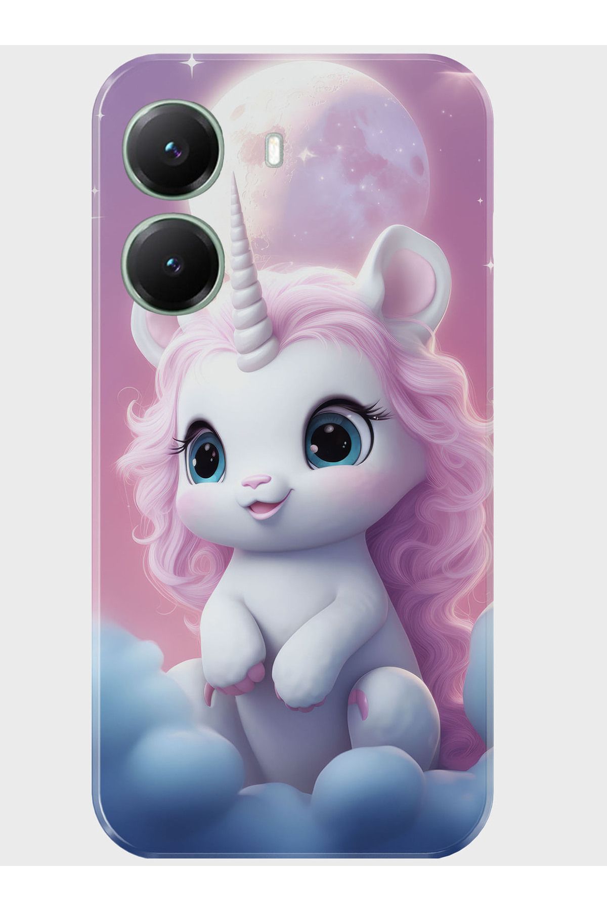 Activist Xiaomi Poco X7 Pro Kılıf Kamera Korumalı Baskılı Silikon Kapak - unicorn