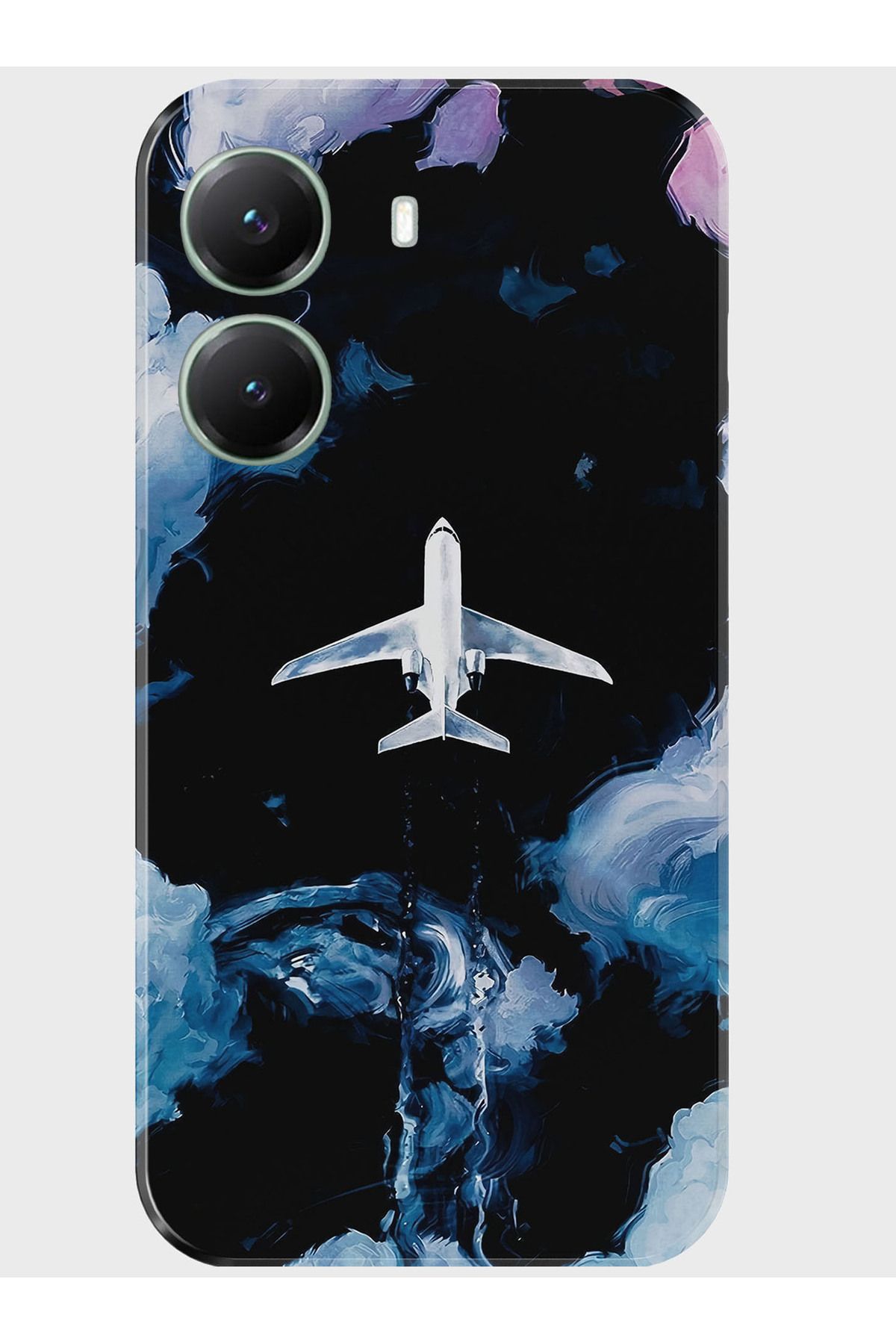 Activist Xiaomi Poco X7 Pro Kılıf Kamera Korumalı Baskılı Silikon Kapak - plane2