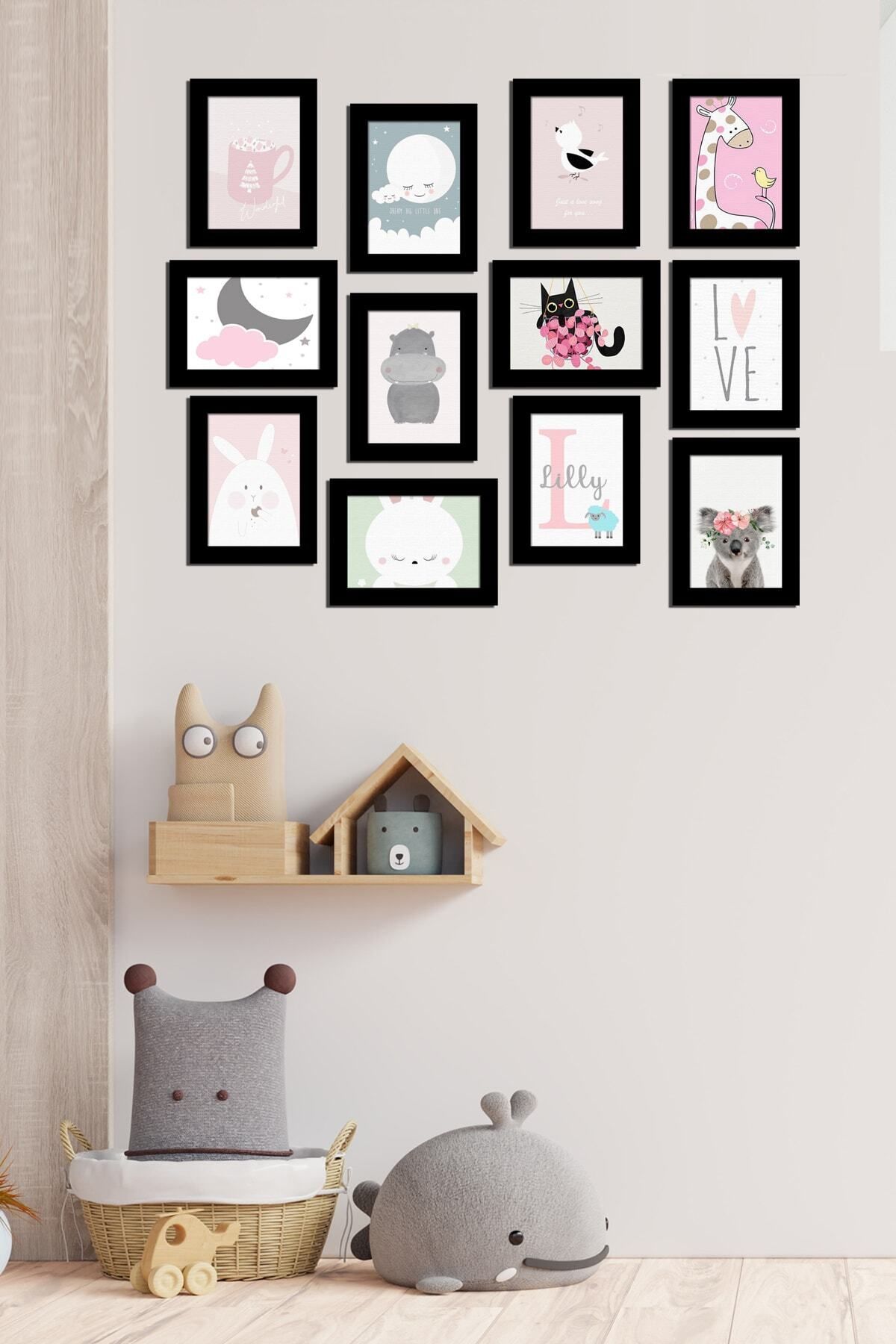 Pi Dekorasyon Modern Style 12 Parçalı Mdf Tablo Mck062