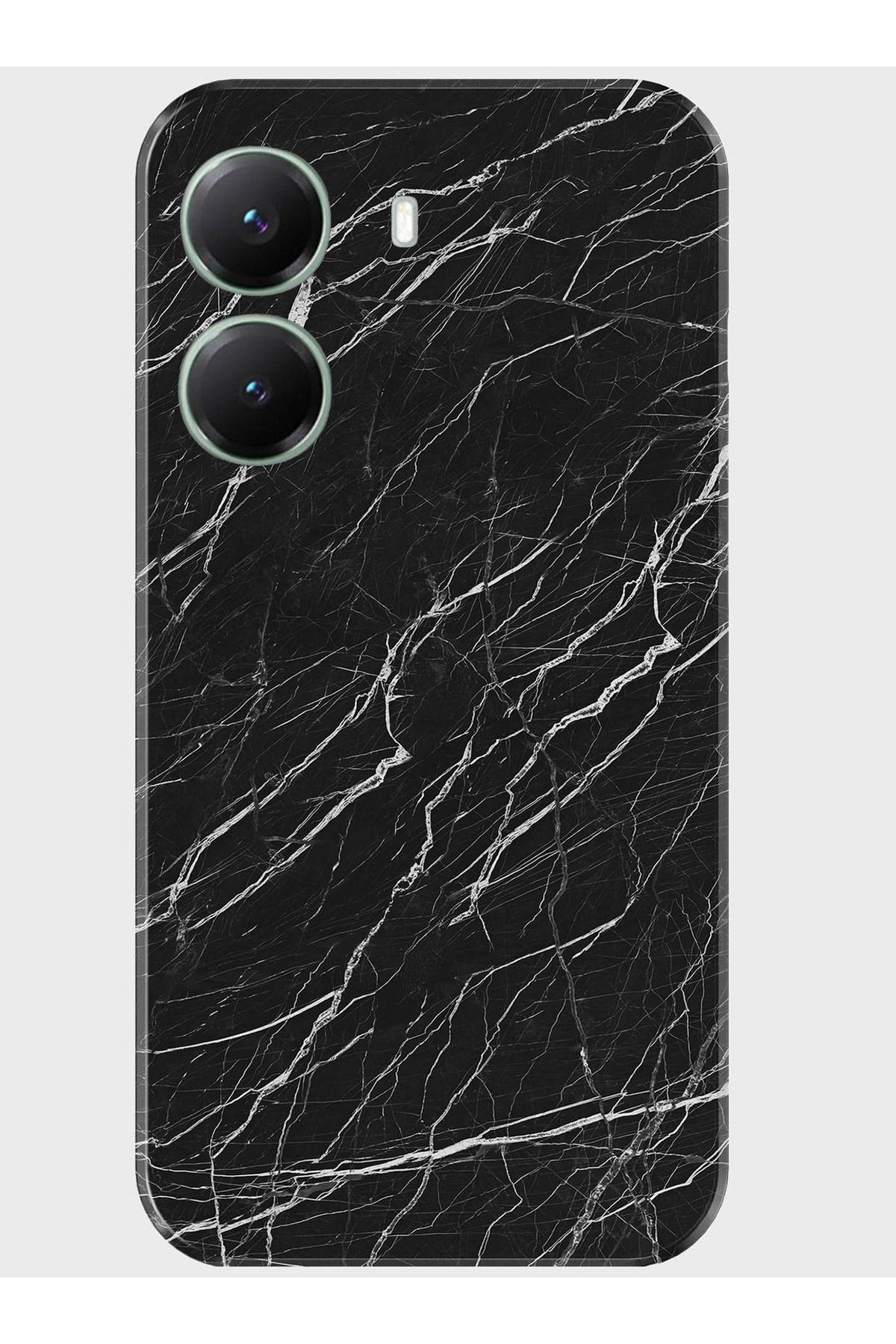 Activist Xiaomi Poco X7 Pro Kılıf Kamera Korumalı Baskılı Silikon Kapak - siyahmermer