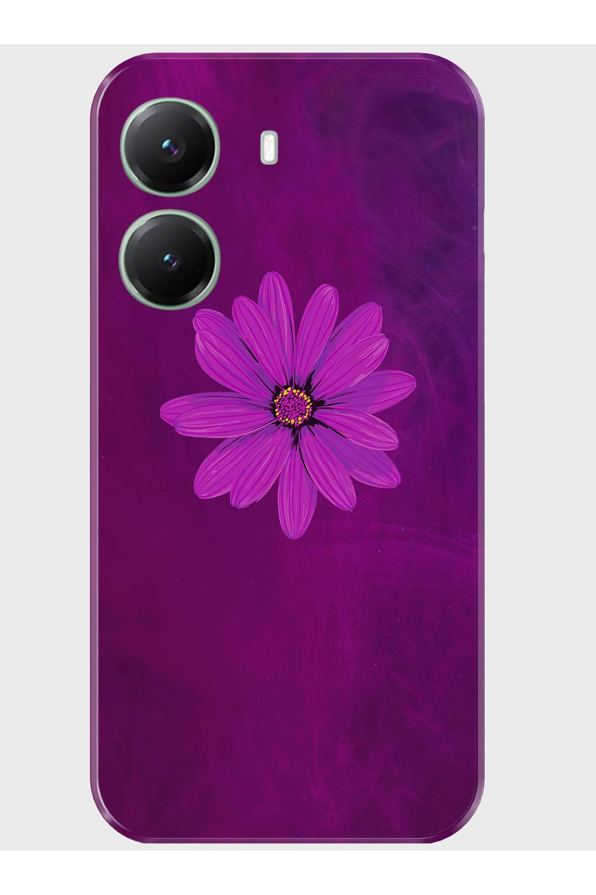 Activist Xiaomi Poco X7 Pro Kılıf Kamera Korumalı Baskılı Silikon Kapak - purplefloral