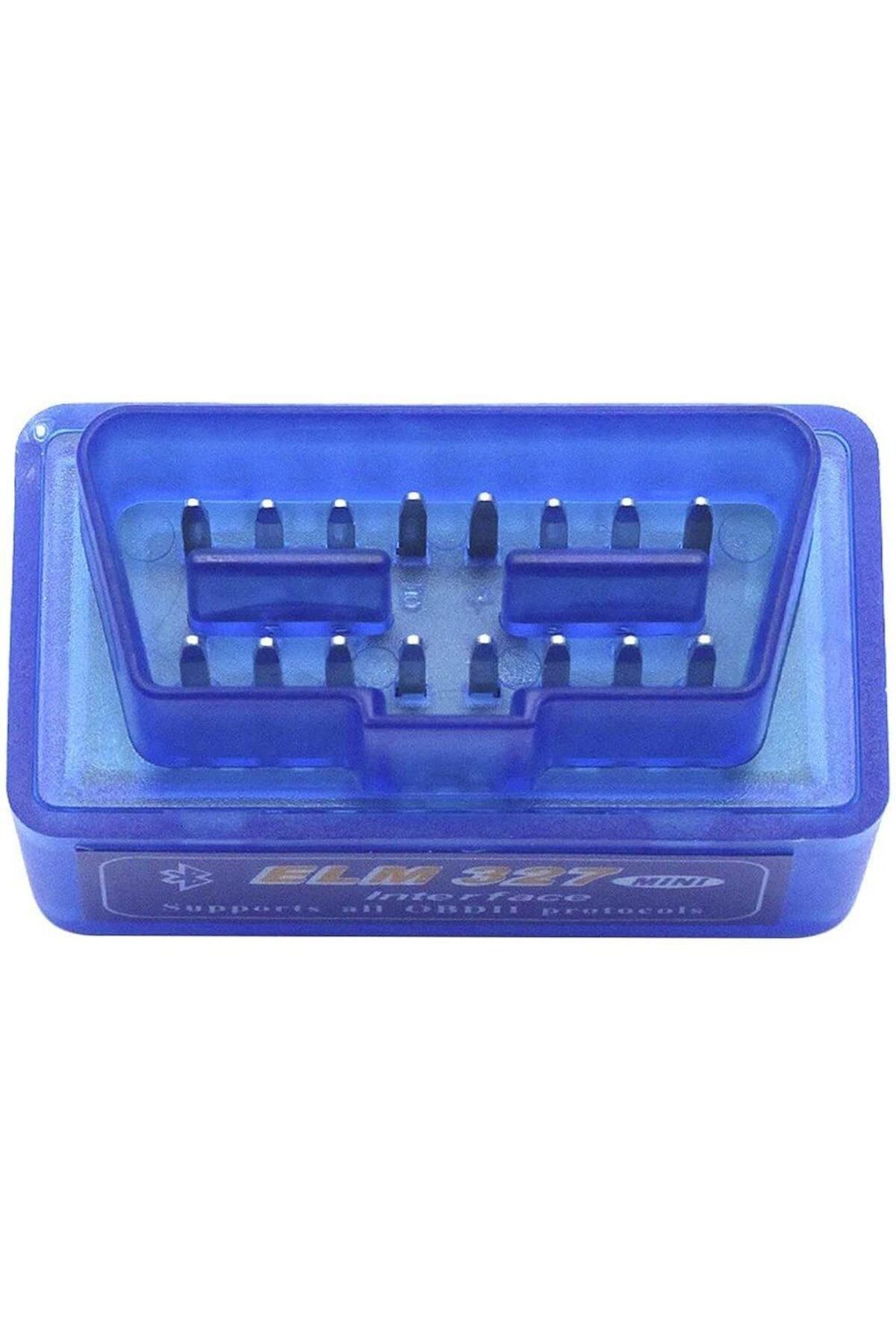 BOEM-Bluetooth interface, OBD II mini, blue, ELM 327, mini 2