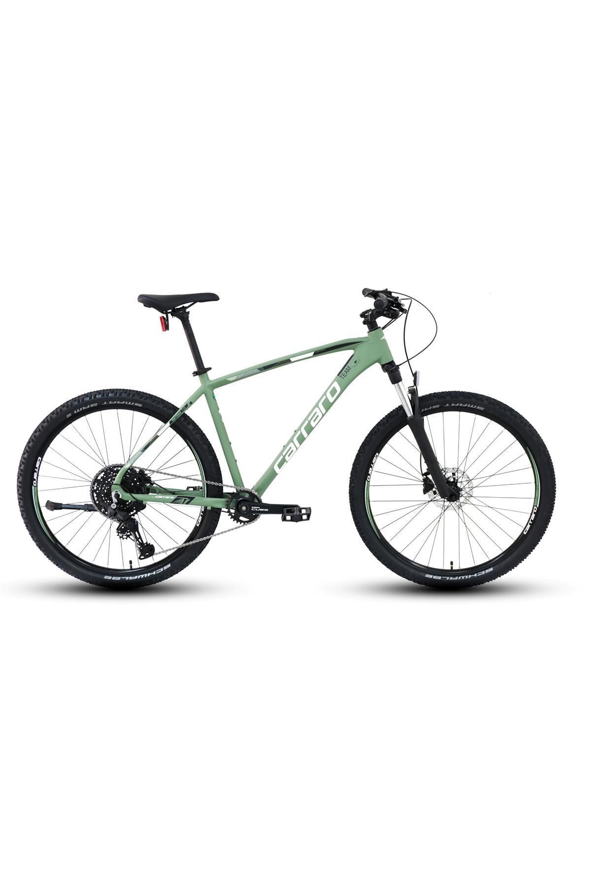 SerenityHaven 27.5J CARRARO DAYTONA 710 10V HD DAĞ BİSİKLETİ - MAT BAMBU YEŞİLİ - 44 KADRO