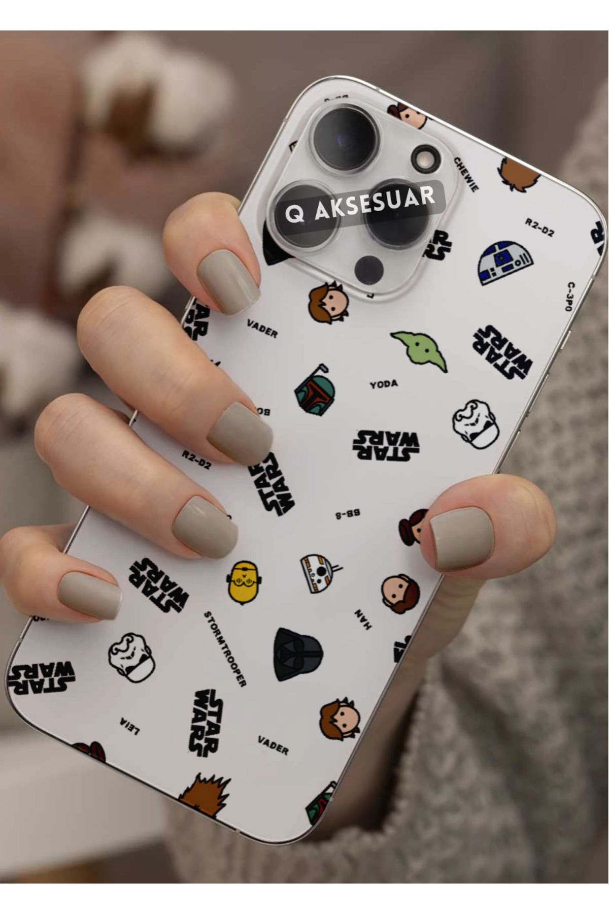 Q Aksesuar Samsung Galaxy S10 Plus Uyumlu Star Tasarımlı Şeffaf Telefon Kılıfı Kapak Case