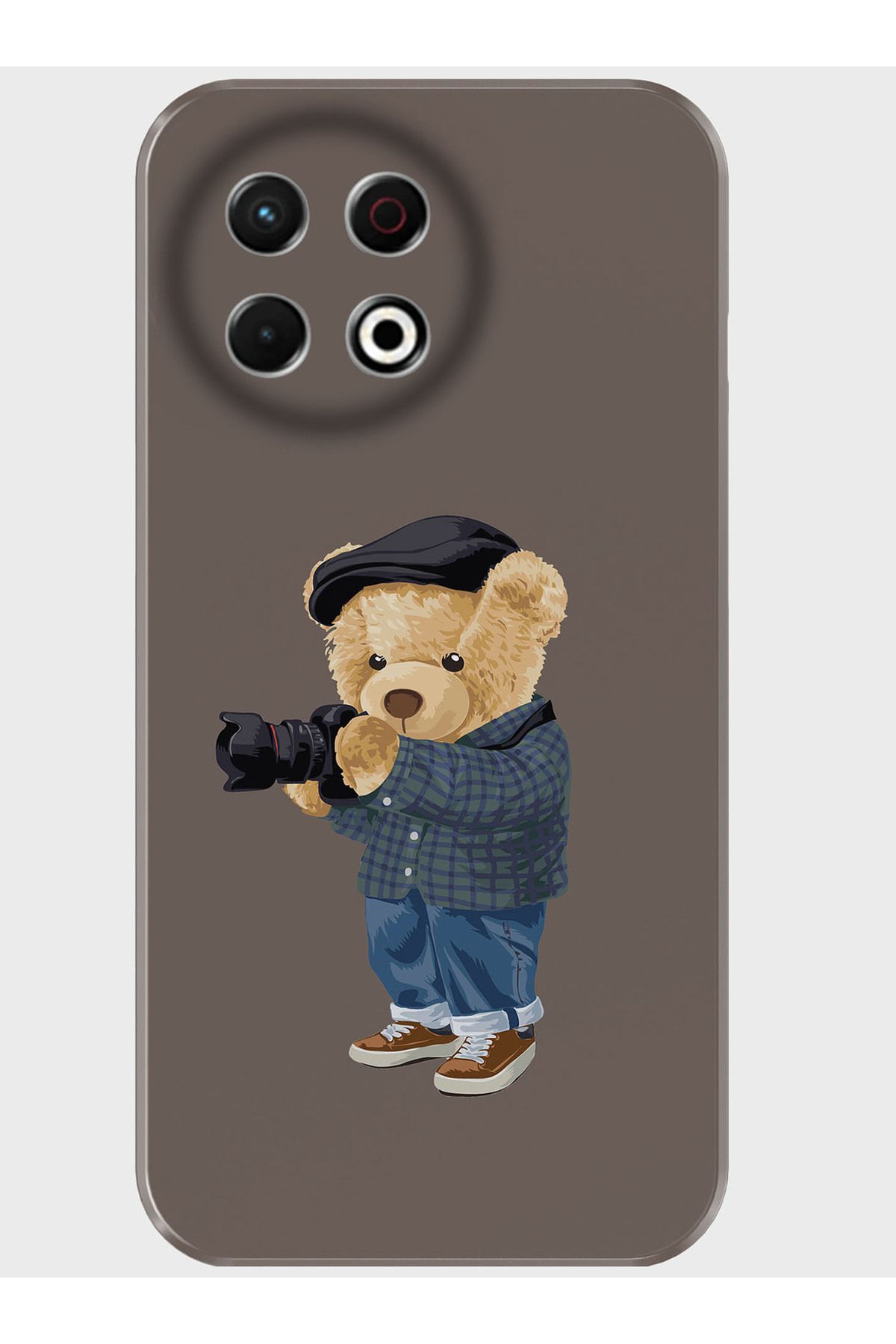 Activist Tecno Spark 30 Pro Kılıf Kamera Korumalı Baskılı Silikon Kapak - cameraman