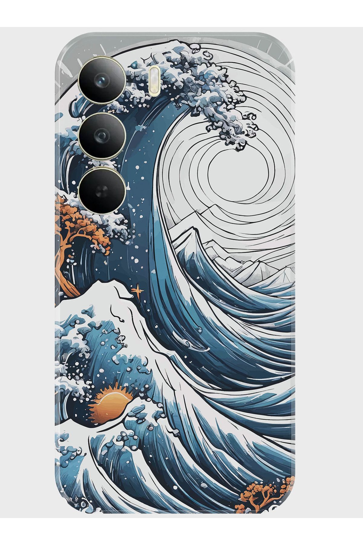 Activist Tecno Camon 40 4G Kılıf Kamera Korumalı Baskılı Silikon Kapak - japanwawe2