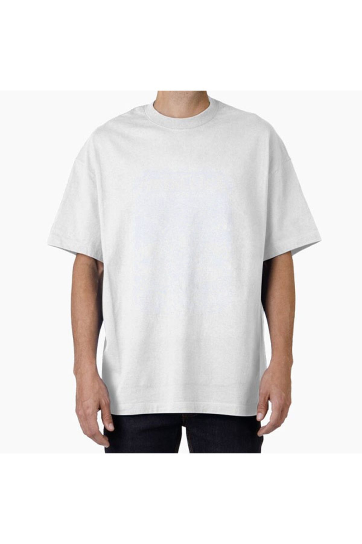 COMVİCHO Unisex metalica Tasarım Baskılı Oversize T-Shirt