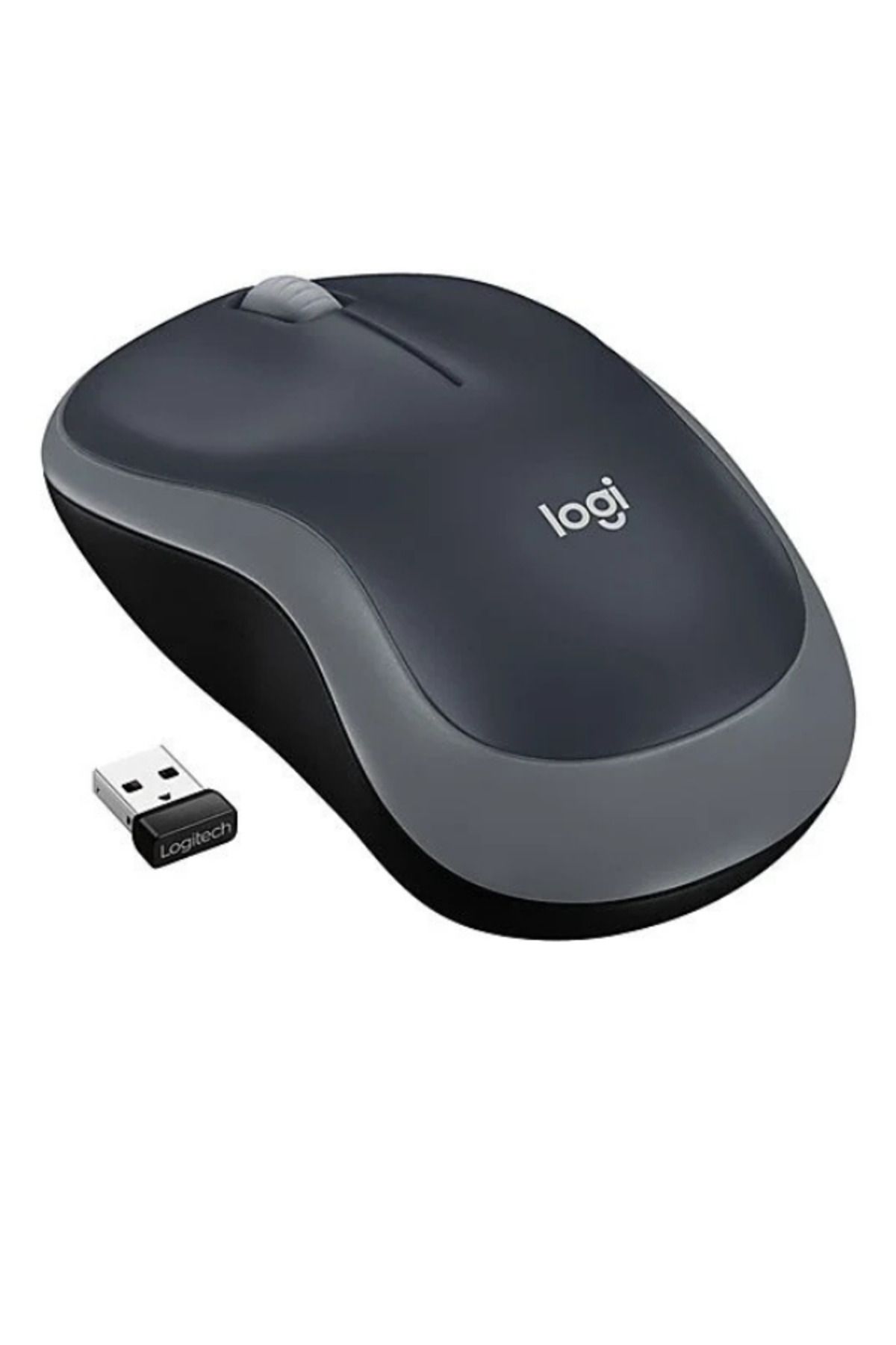 ETK TEKNOLOJİ M185 USB Alıcılı Kompakt Kablosuz Mouse - Gri
