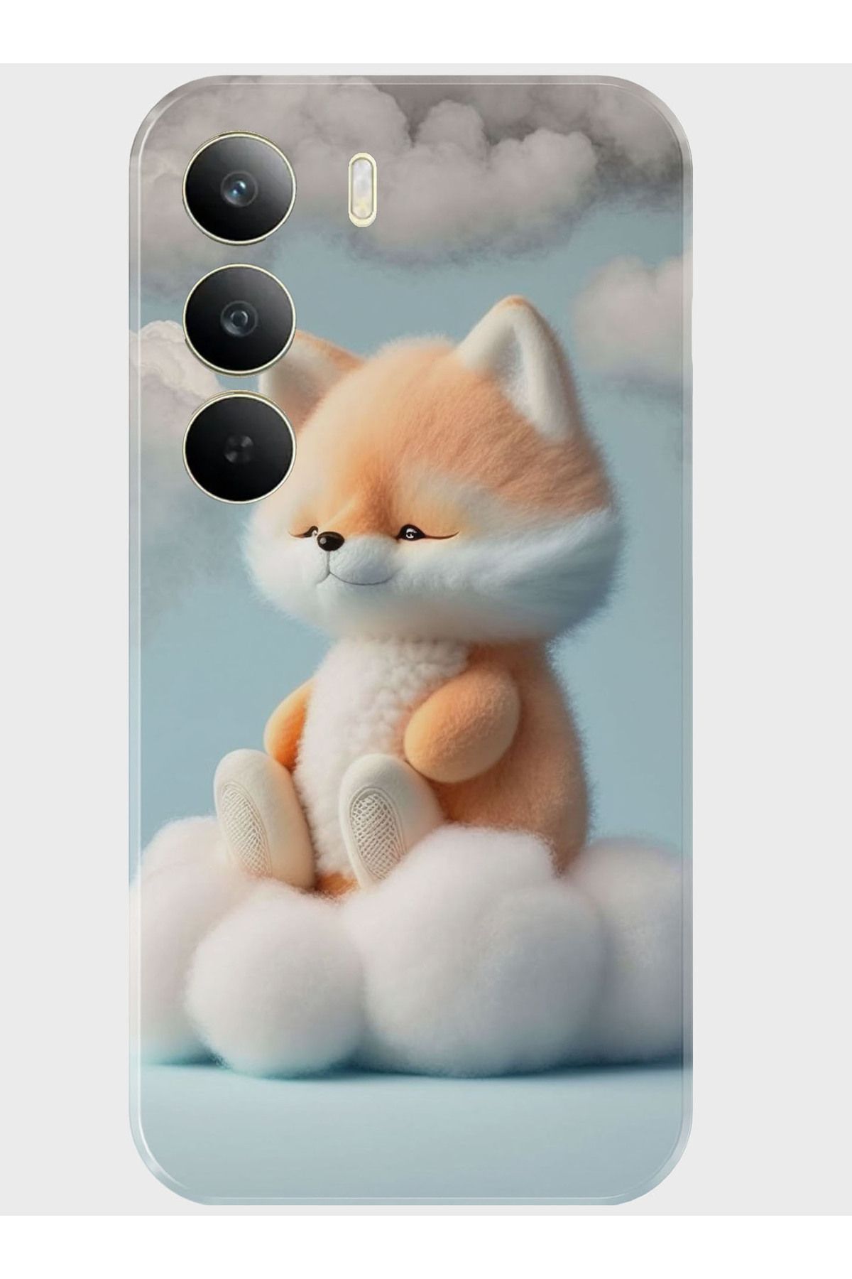 Activist Tecno Camon 40 4G Kılıf Kamera Korumalı Baskılı Silikon Kapak - babyfox