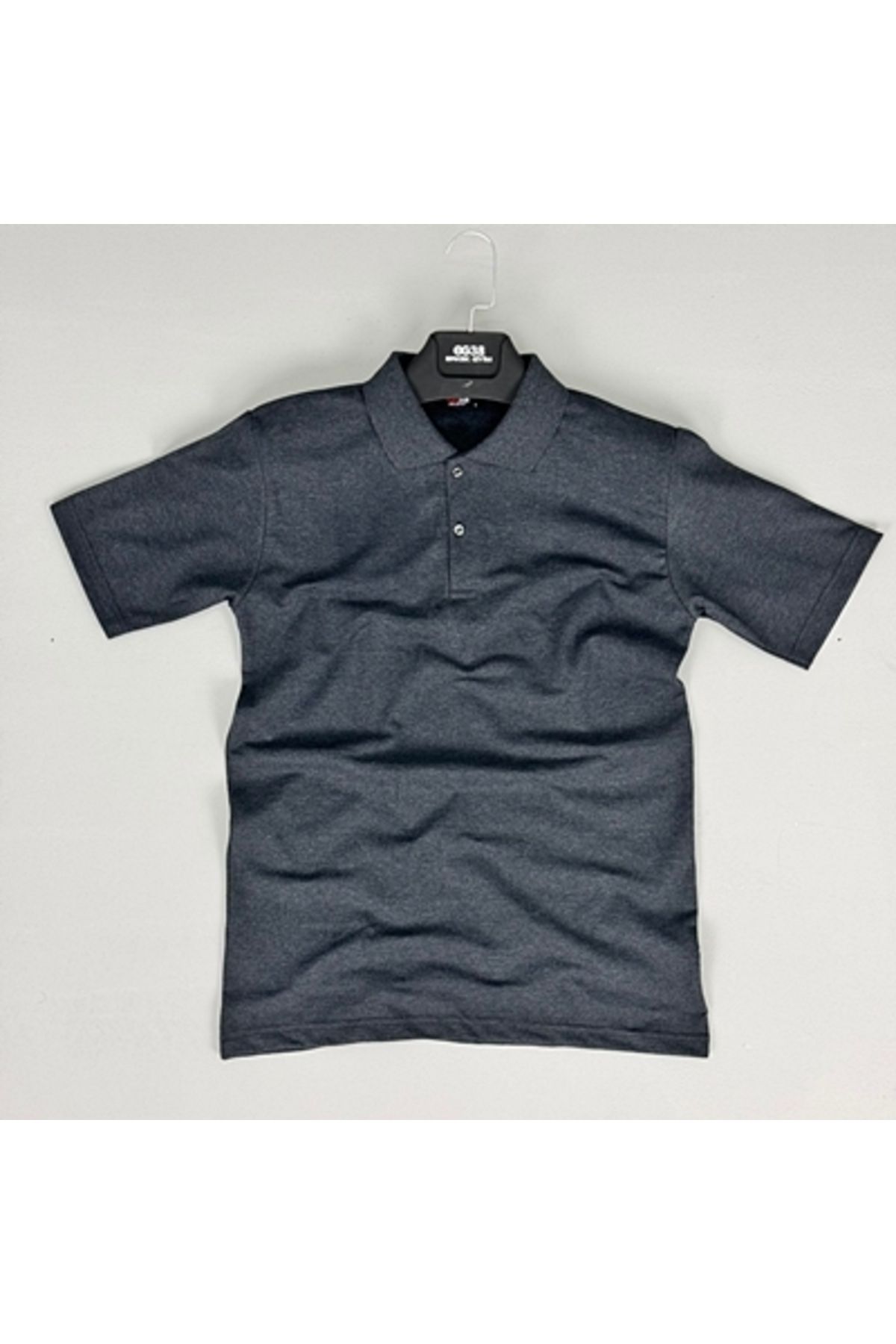 eg38 Betep Polo Yaka Tşört Füme